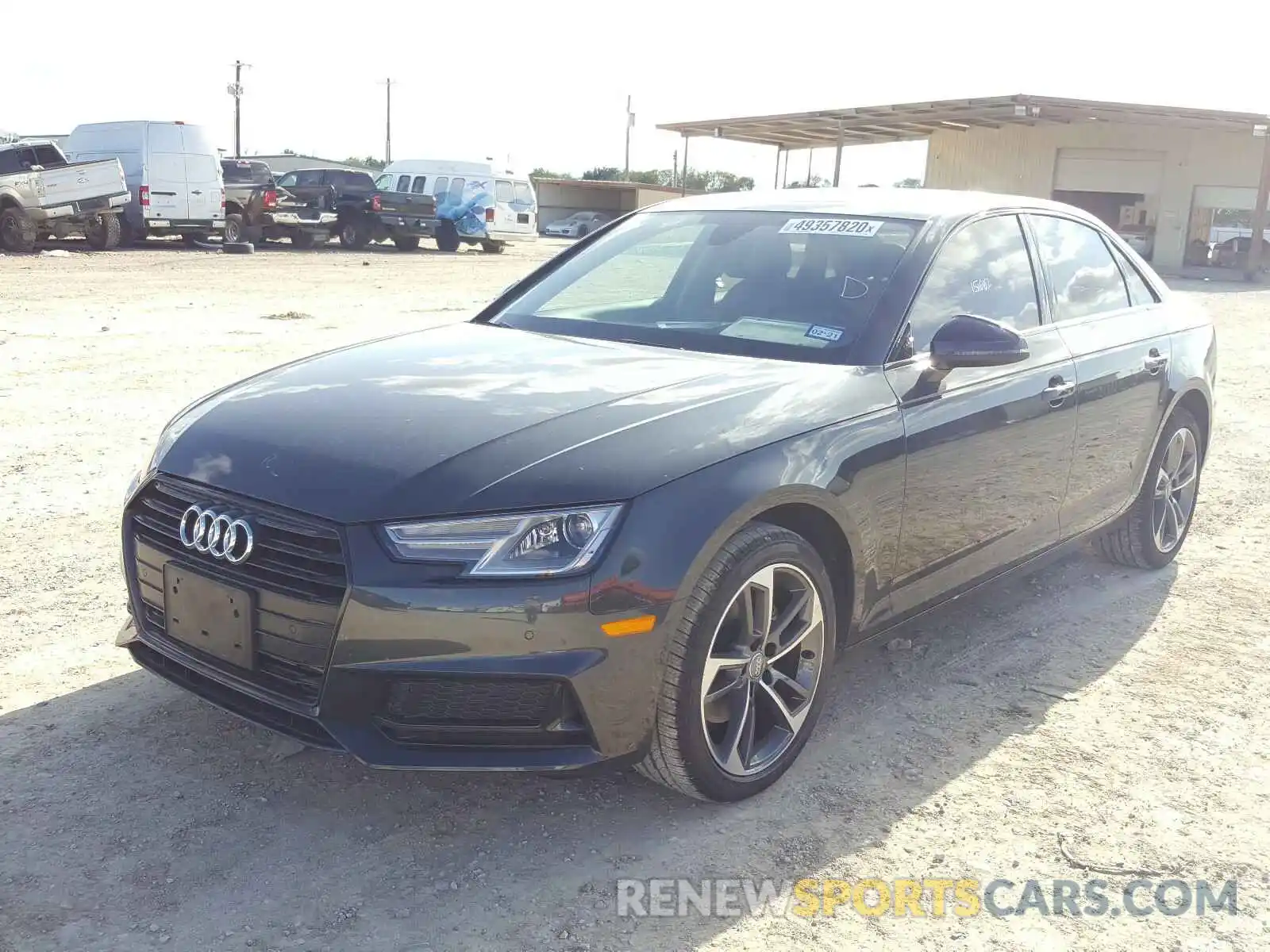 2 Photograph of a damaged car WAUGMAF4XKN017300 AUDI A4 2019