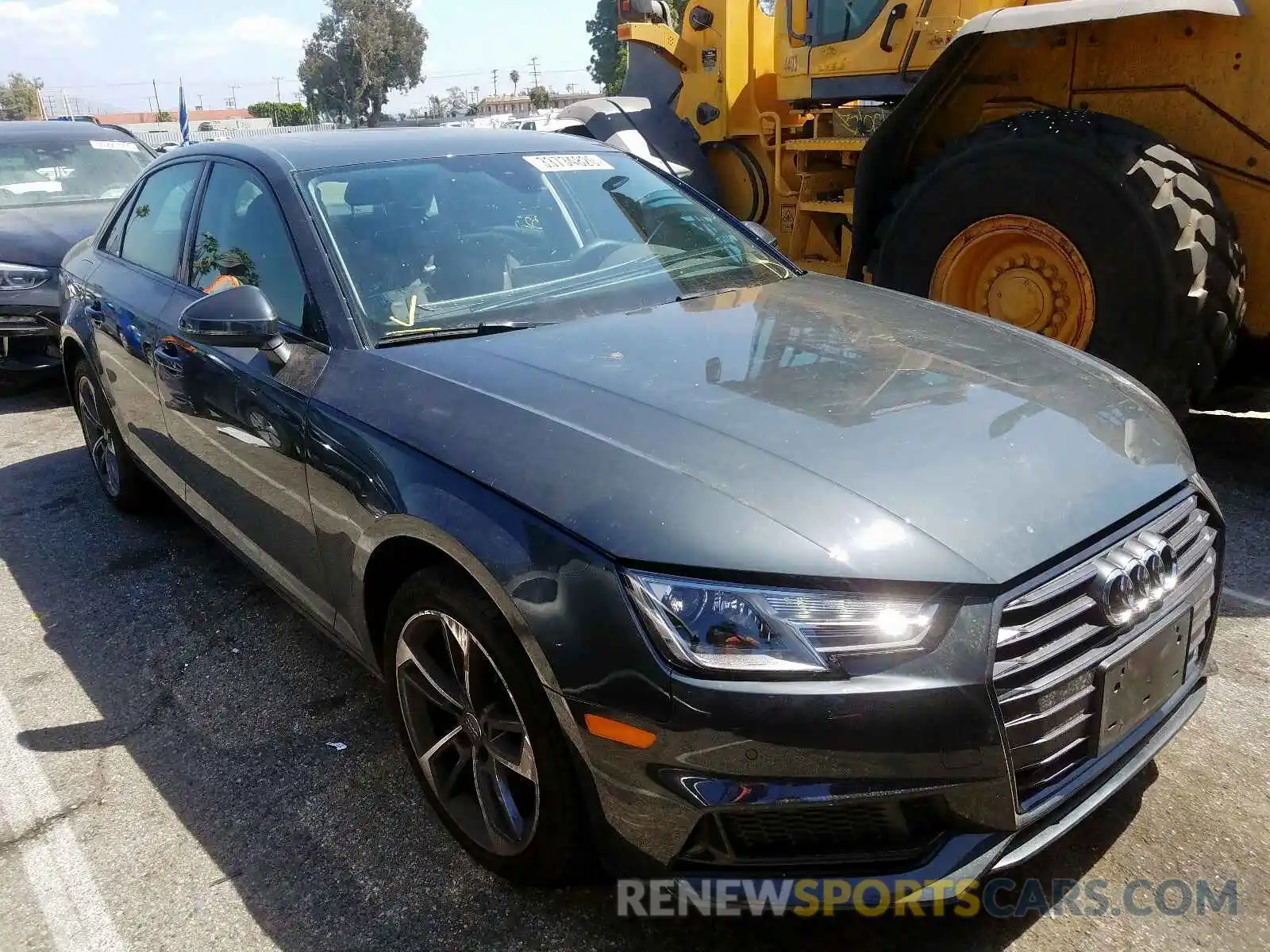 1 Photograph of a damaged car WAUGMAF4XKN018124 AUDI A4 2019