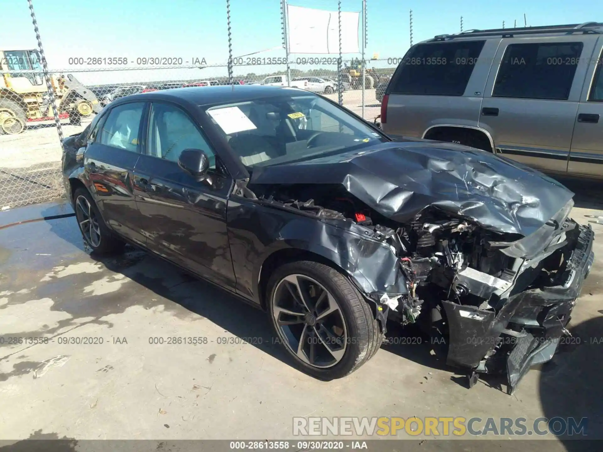 1 Photograph of a damaged car WAUGMAF4XKN022075 AUDI A4 2019