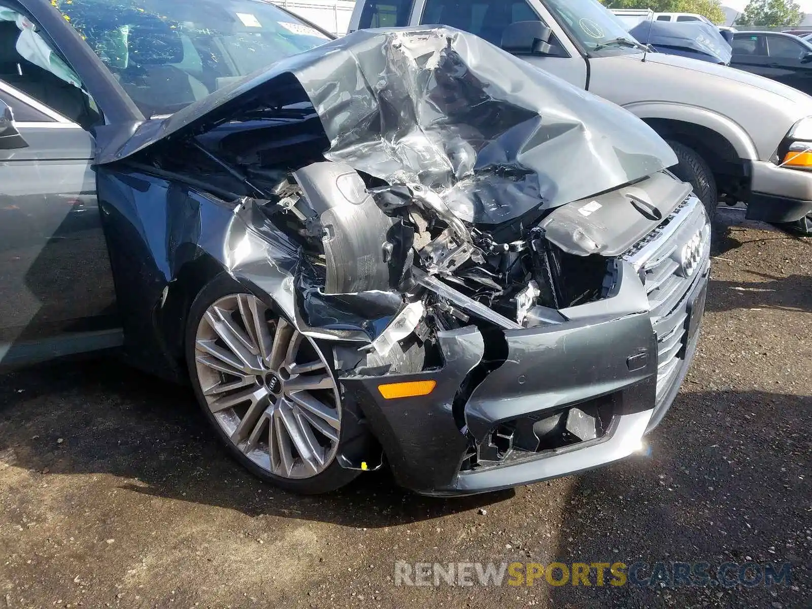 9 Photograph of a damaged car WAUHMAF40KA009735 AUDI A4 2019