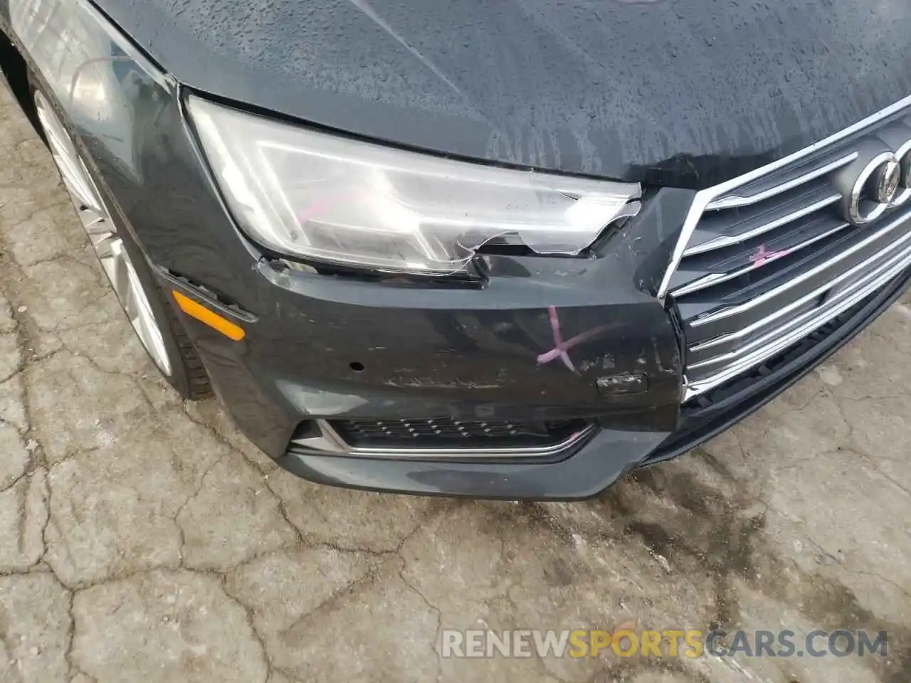 9 Photograph of a damaged car WAUHMAF40KN006228 AUDI A4 2019