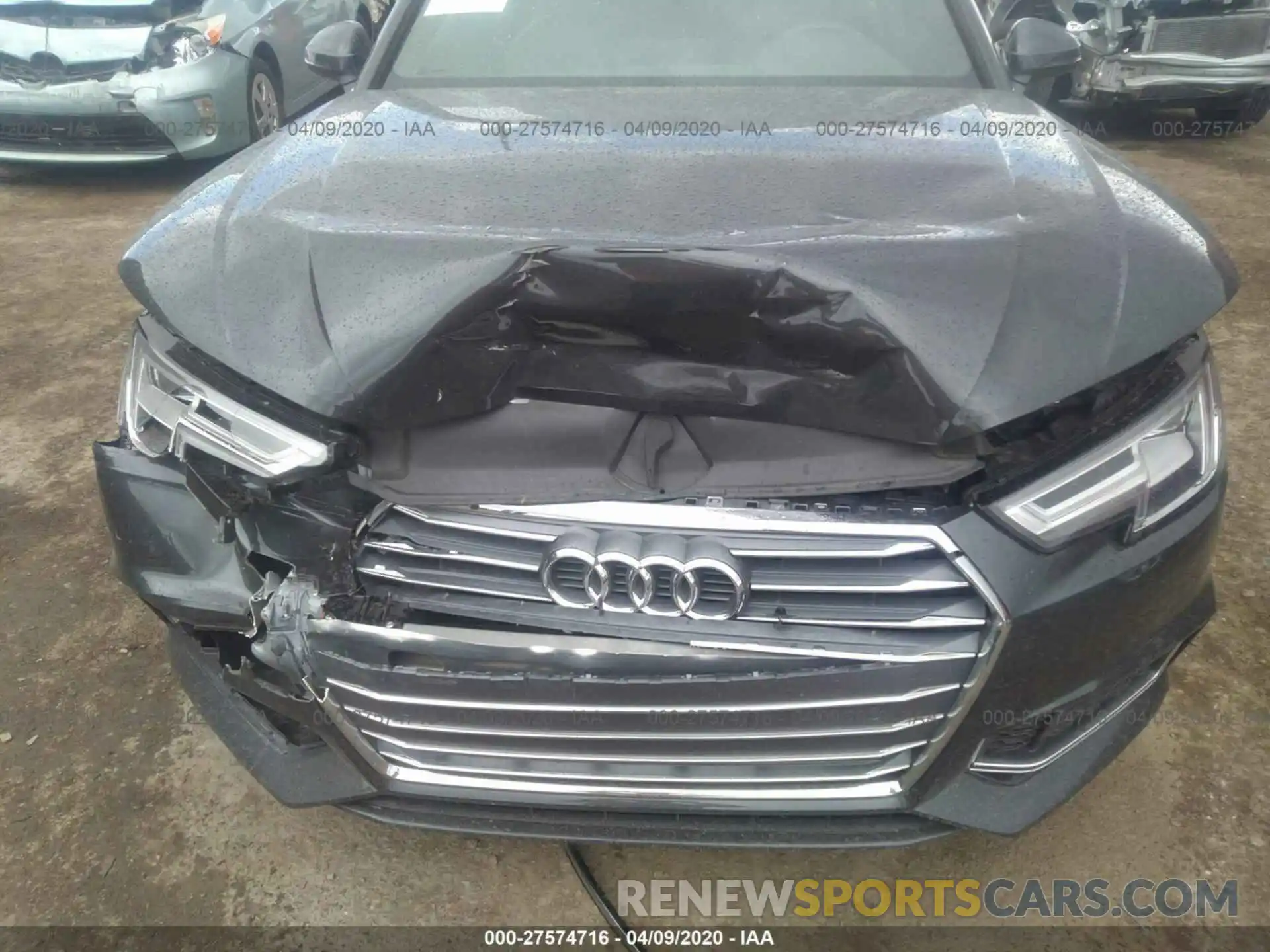 6 Photograph of a damaged car WAUHMAF41KN004942 AUDI A4 2019