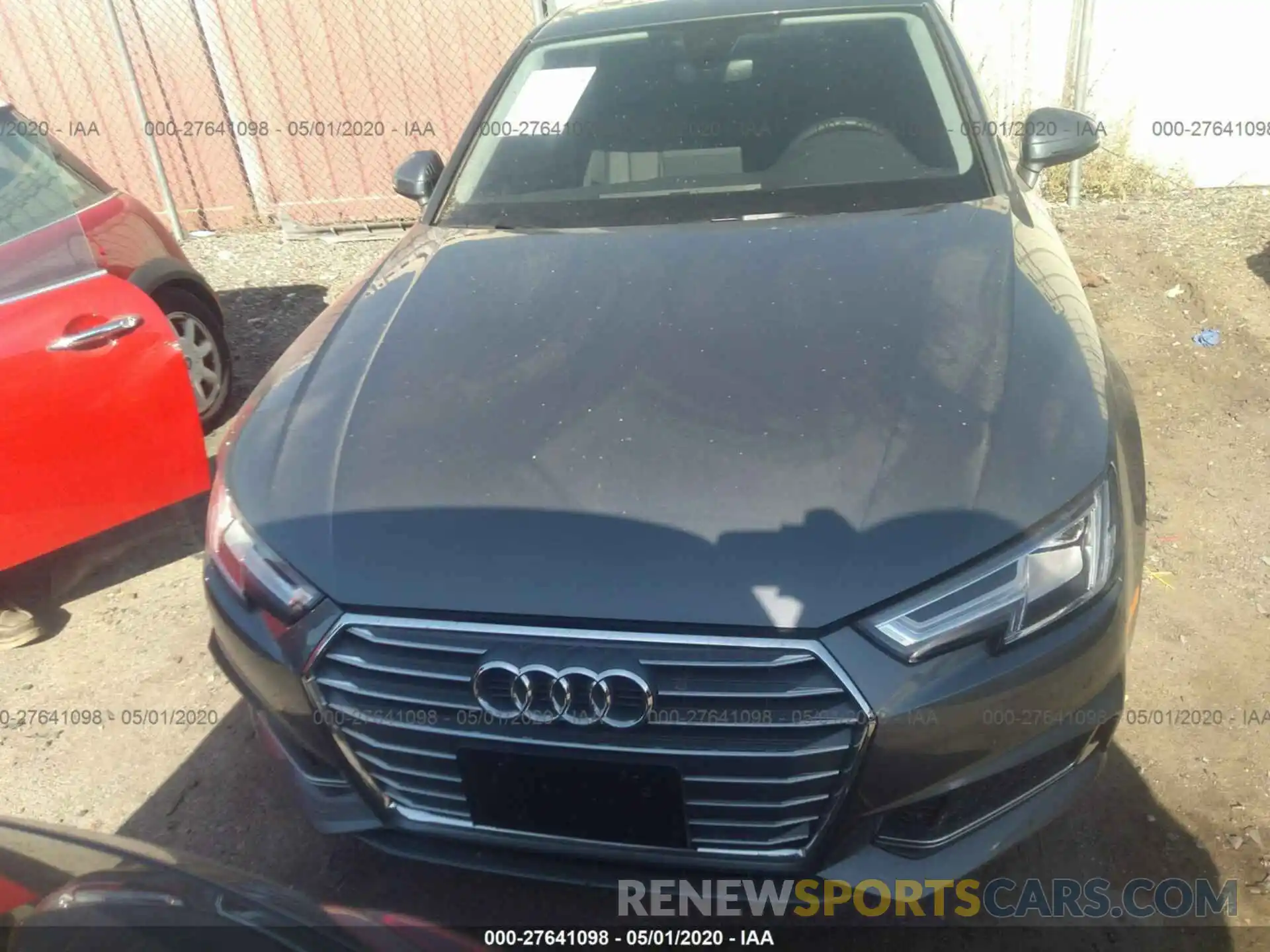 6 Photograph of a damaged car WAUHMAF42KA015987 AUDI A4 2019