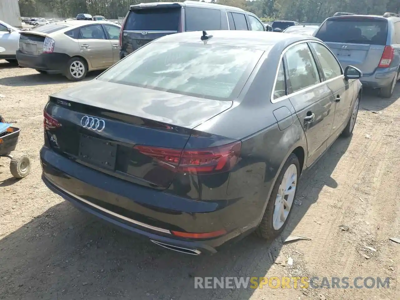 4 Photograph of a damaged car WAUHMAF42KN004884 AUDI A4 2019