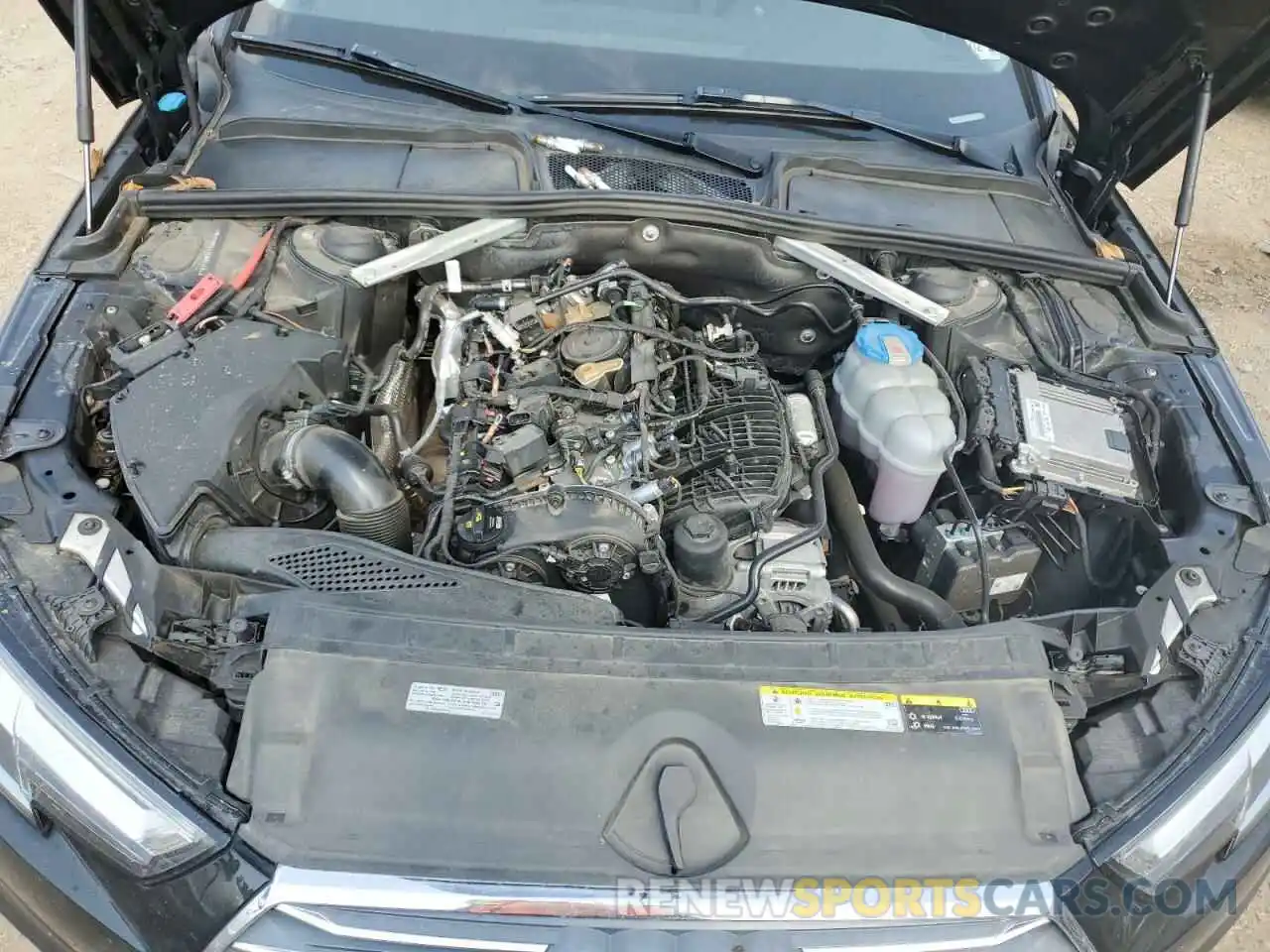 7 Photograph of a damaged car WAUHMAF42KN004884 AUDI A4 2019