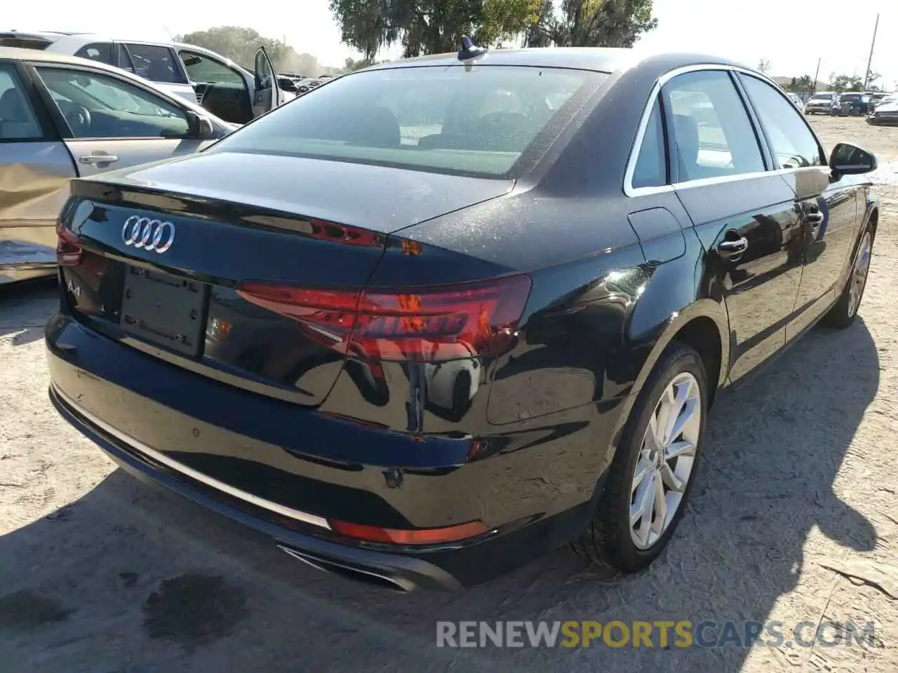 4 Photograph of a damaged car WAUHMAF42KN005016 AUDI A4 2019