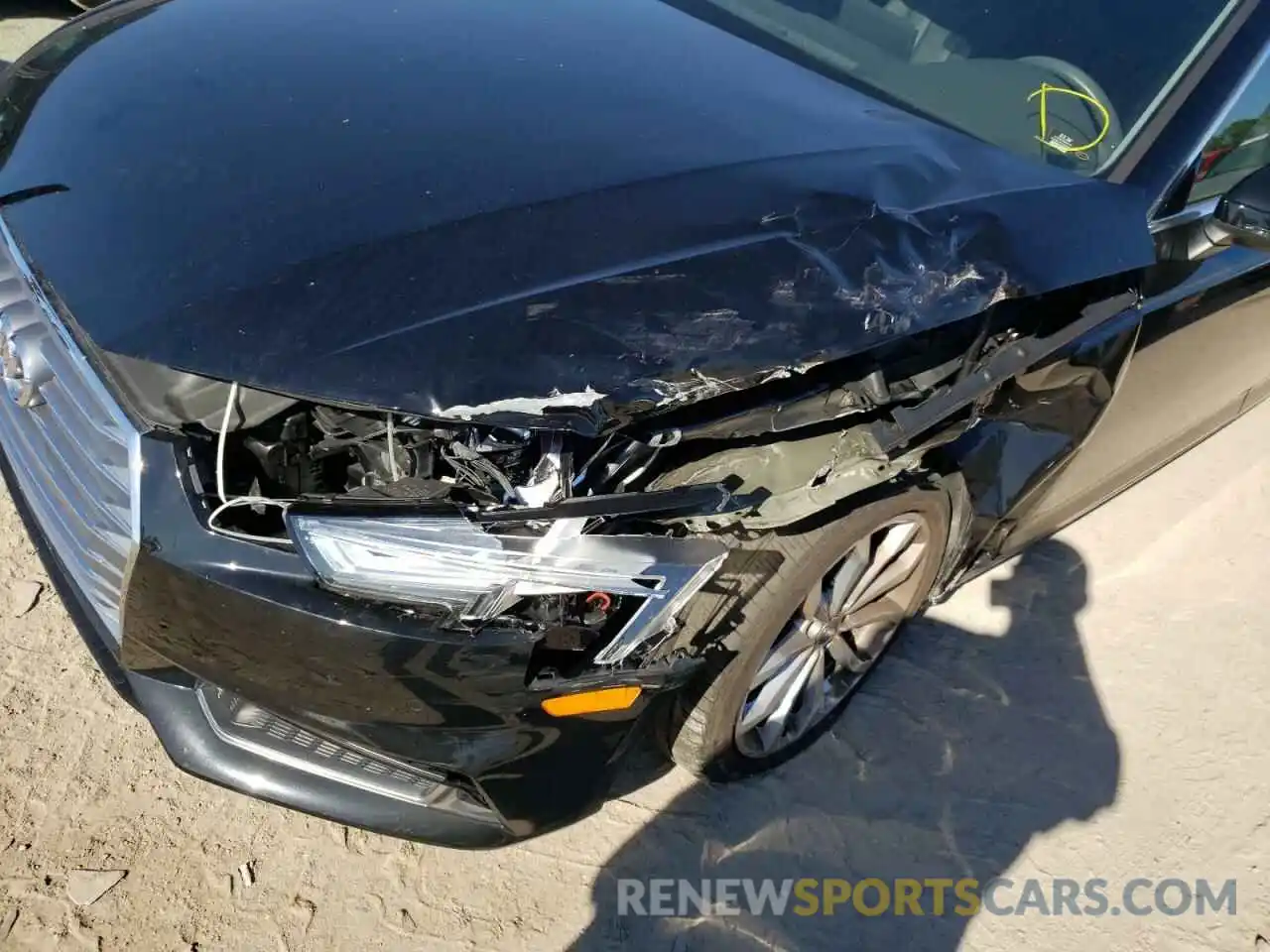 9 Photograph of a damaged car WAUHMAF42KN005016 AUDI A4 2019