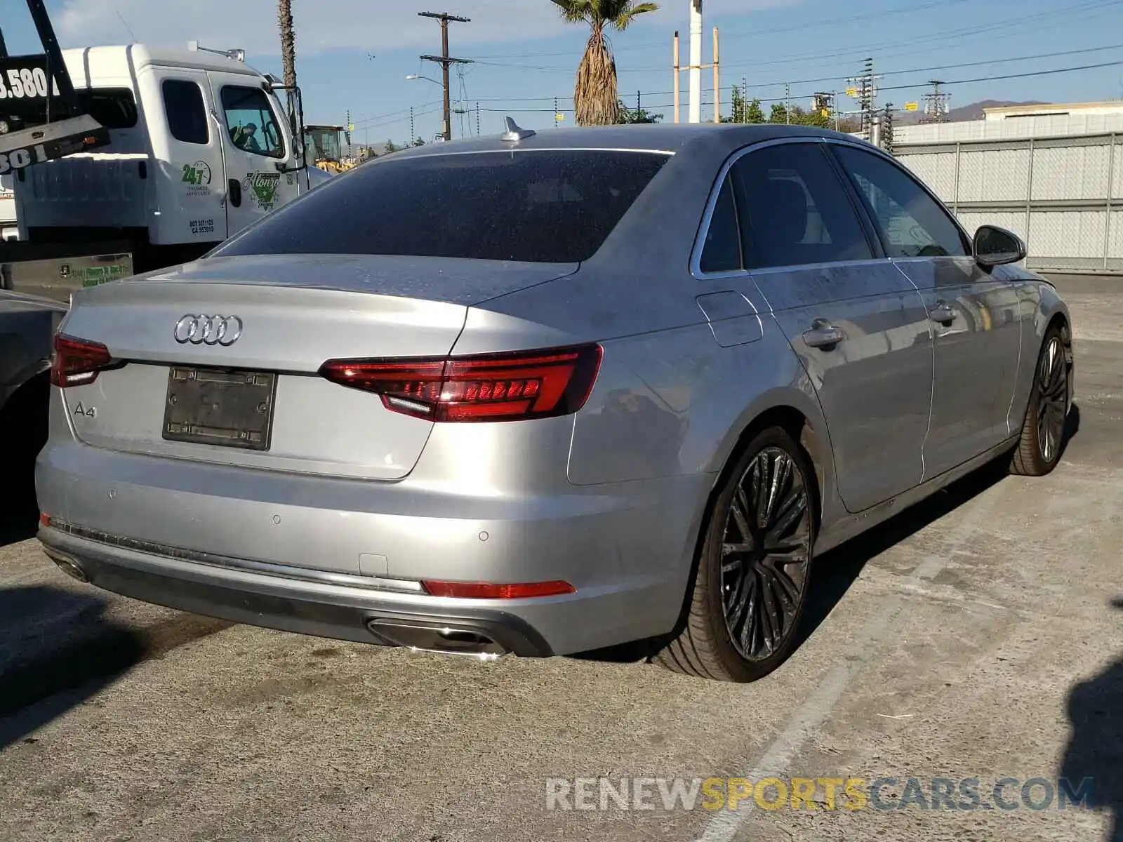 4 Photograph of a damaged car WAUHMAF42KN012838 AUDI A4 2019