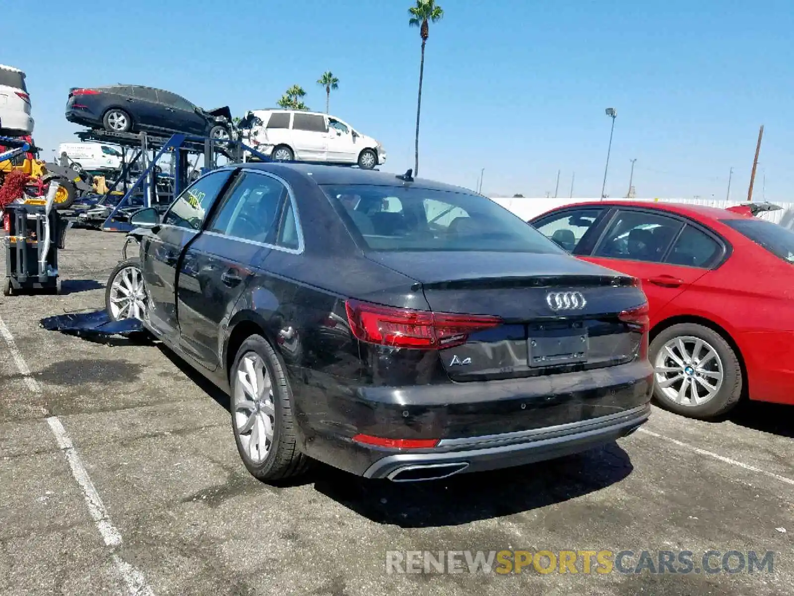 3 Photograph of a damaged car WAUHMAF43KA039554 AUDI A4 2019