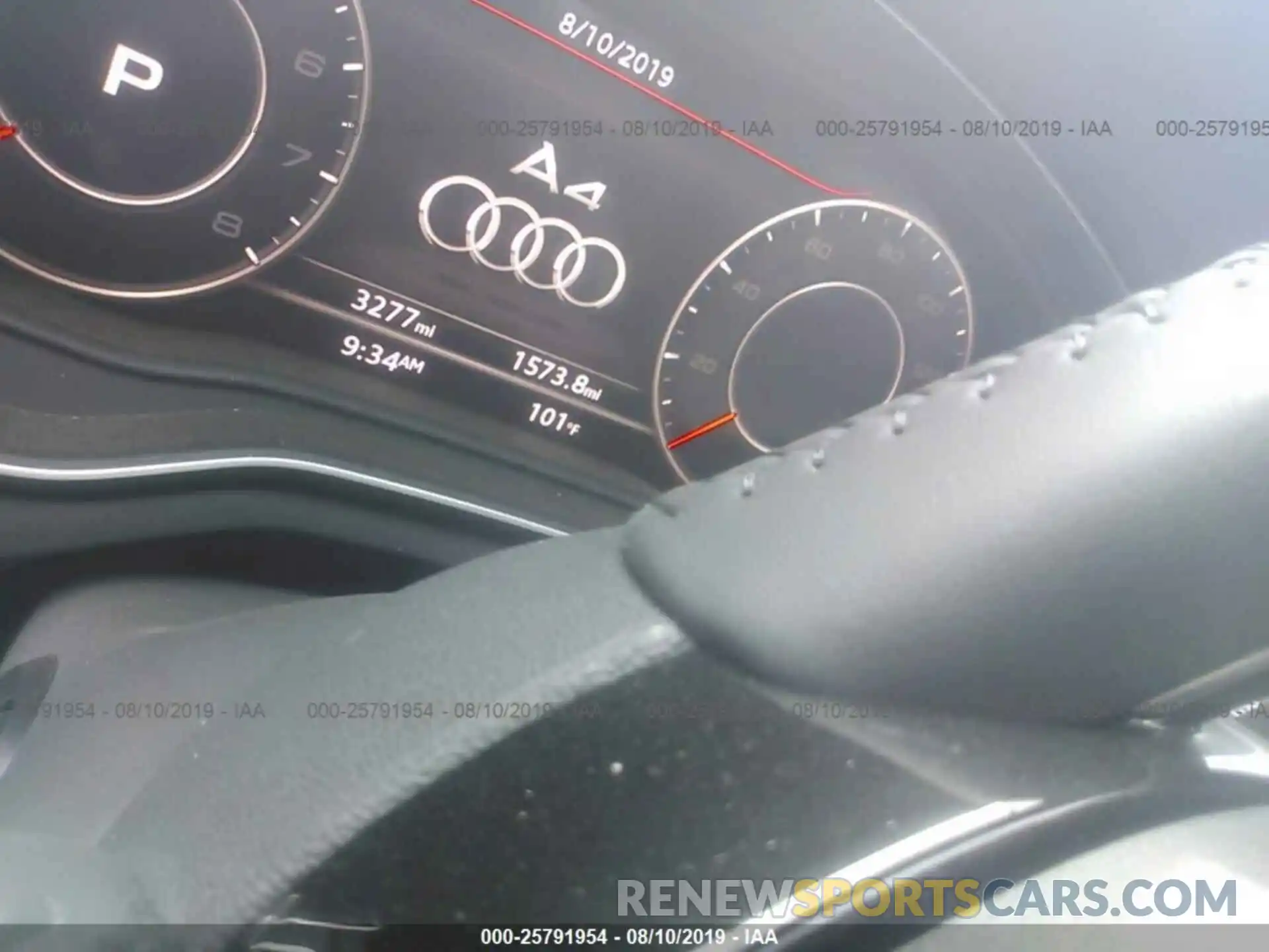 7 Photograph of a damaged car WAUHMAF43KN011178 AUDI A4 2019