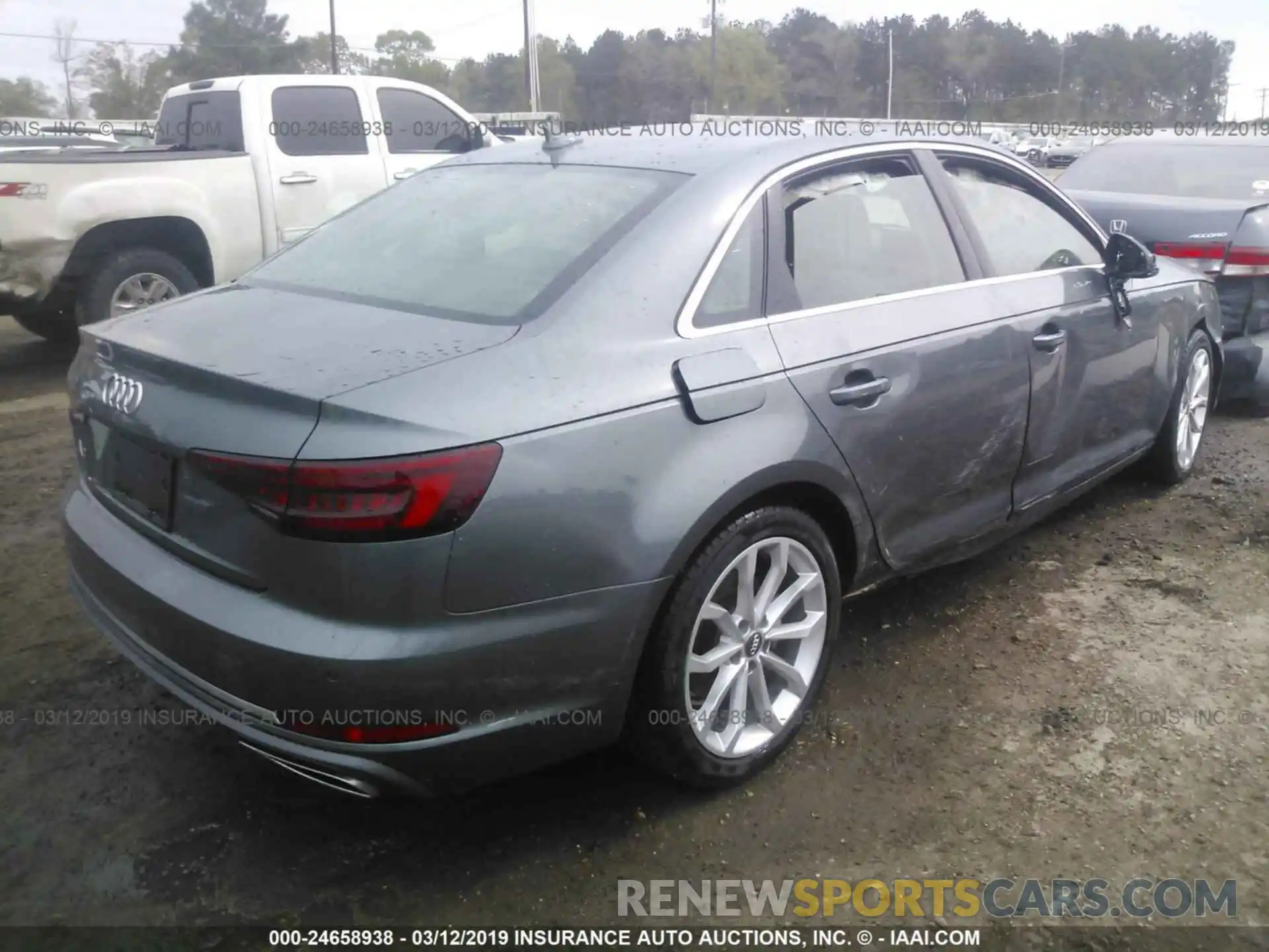 4 Photograph of a damaged car WAUHMAF44KA015750 AUDI A4 2019