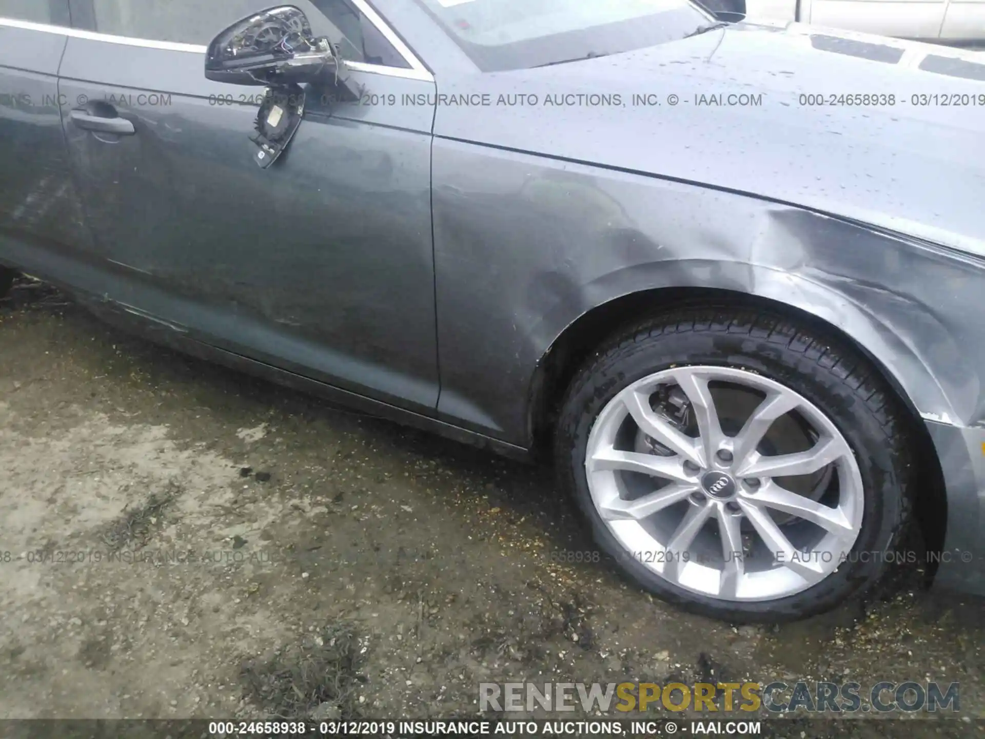 6 Photograph of a damaged car WAUHMAF44KA015750 AUDI A4 2019