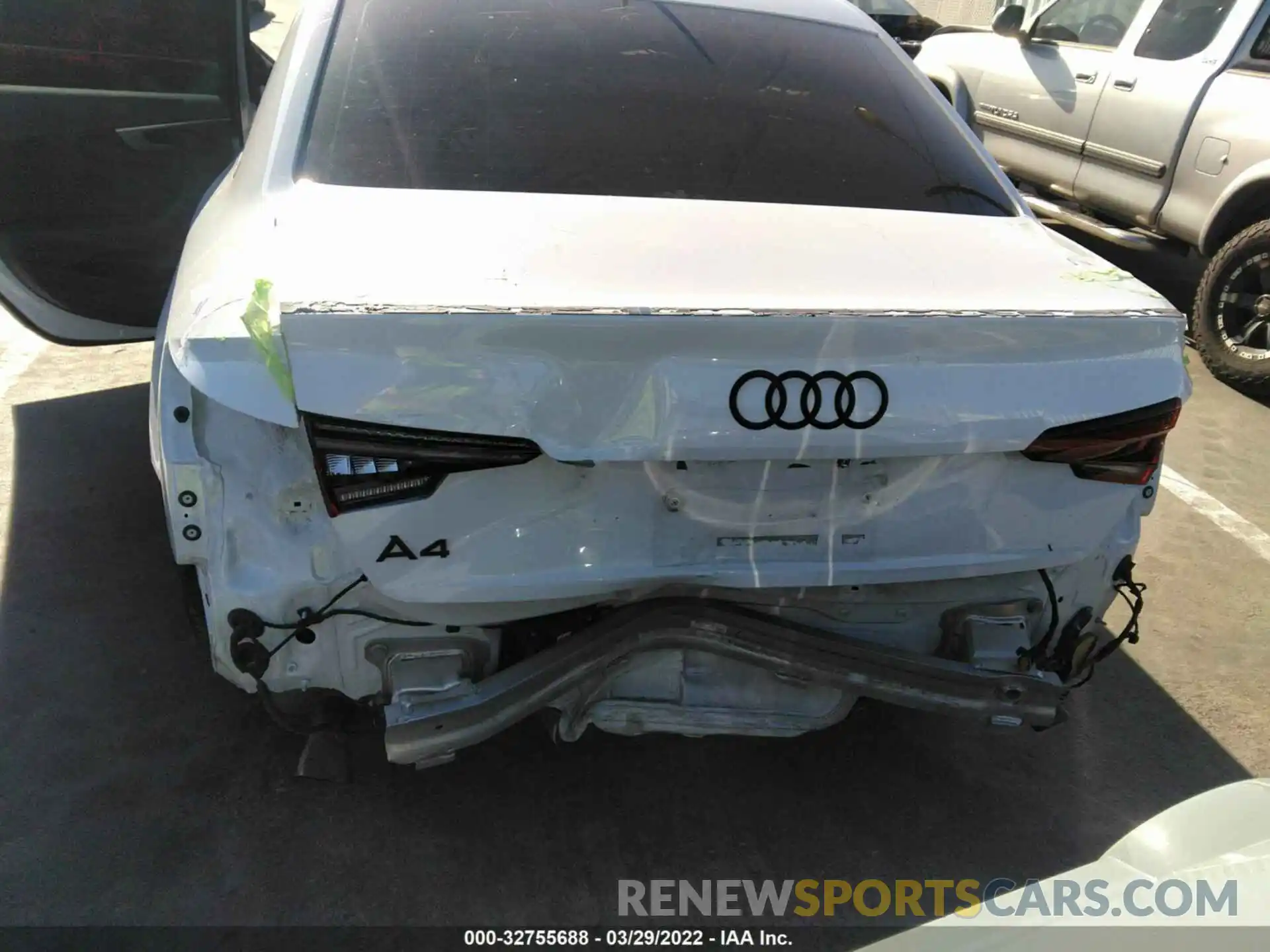 6 Photograph of a damaged car WAUHMAF44KN004725 AUDI A4 2019