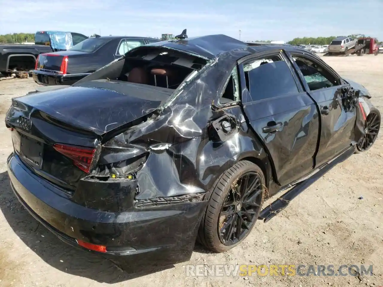 4 Photograph of a damaged car WAUHMAF45KN004748 AUDI A4 2019