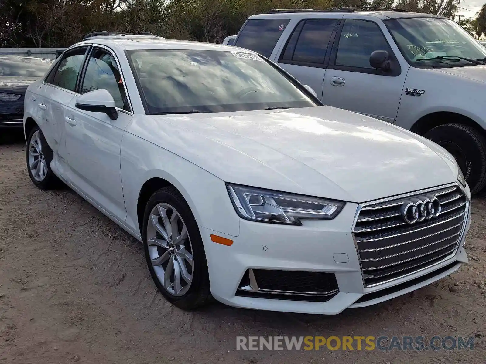 1 Photograph of a damaged car WAUHMAF46KA039001 AUDI A4 2019