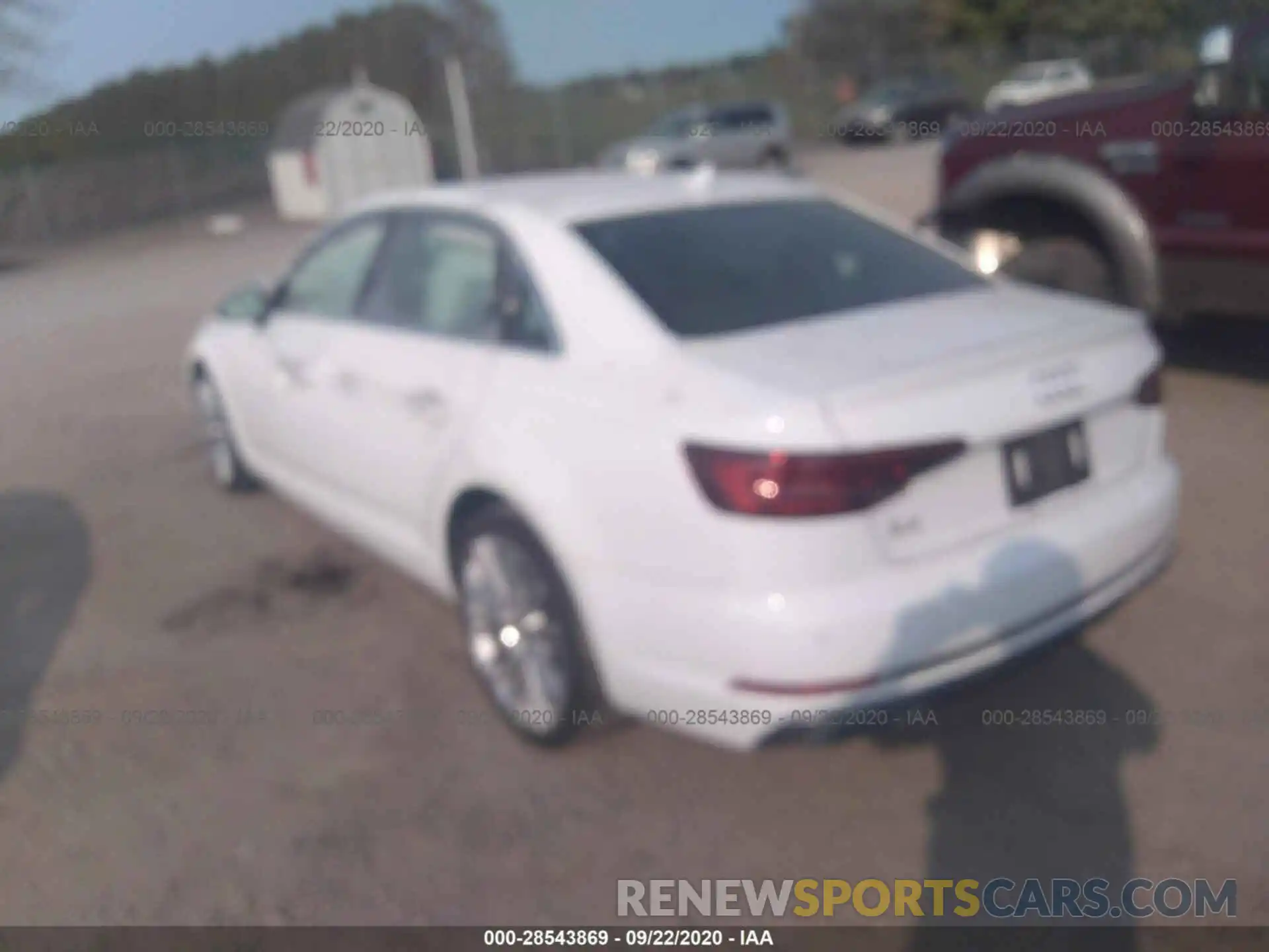 3 Photograph of a damaged car WAUHMAF46KN000644 AUDI A4 2019