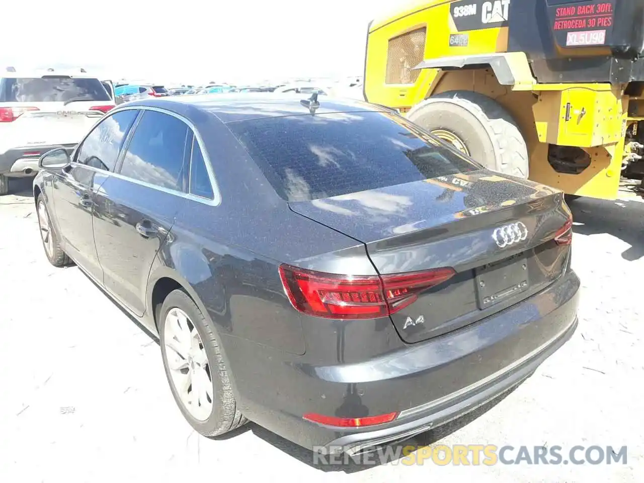 3 Photograph of a damaged car WAUHMAF46KN005200 AUDI A4 2019