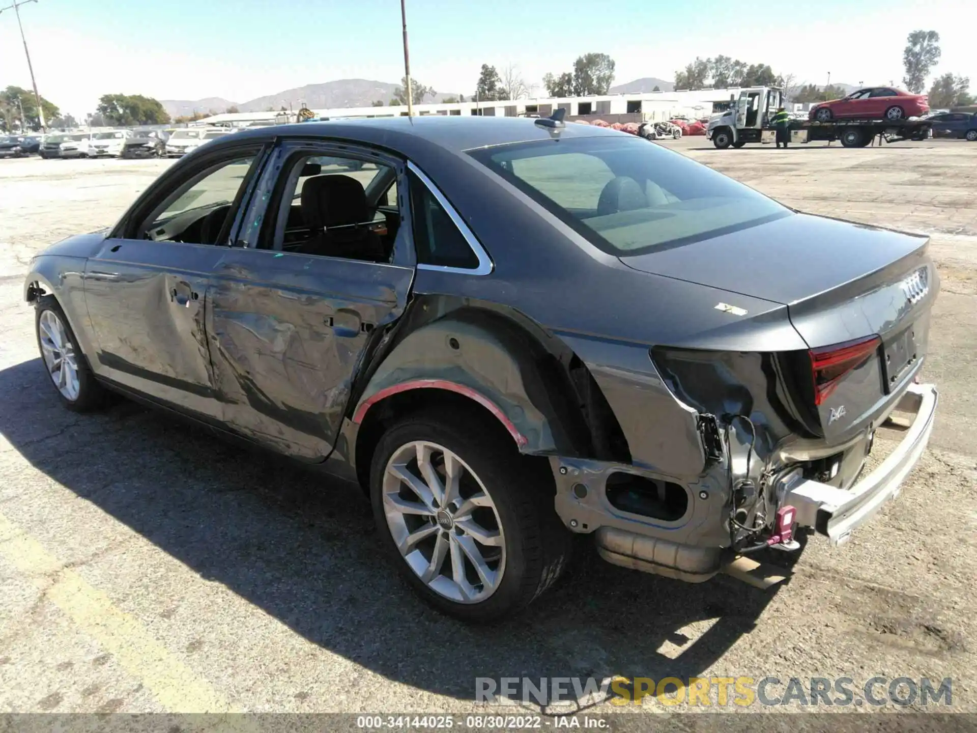 3 Photograph of a damaged car WAUHMAF46KN008145 AUDI A4 2019