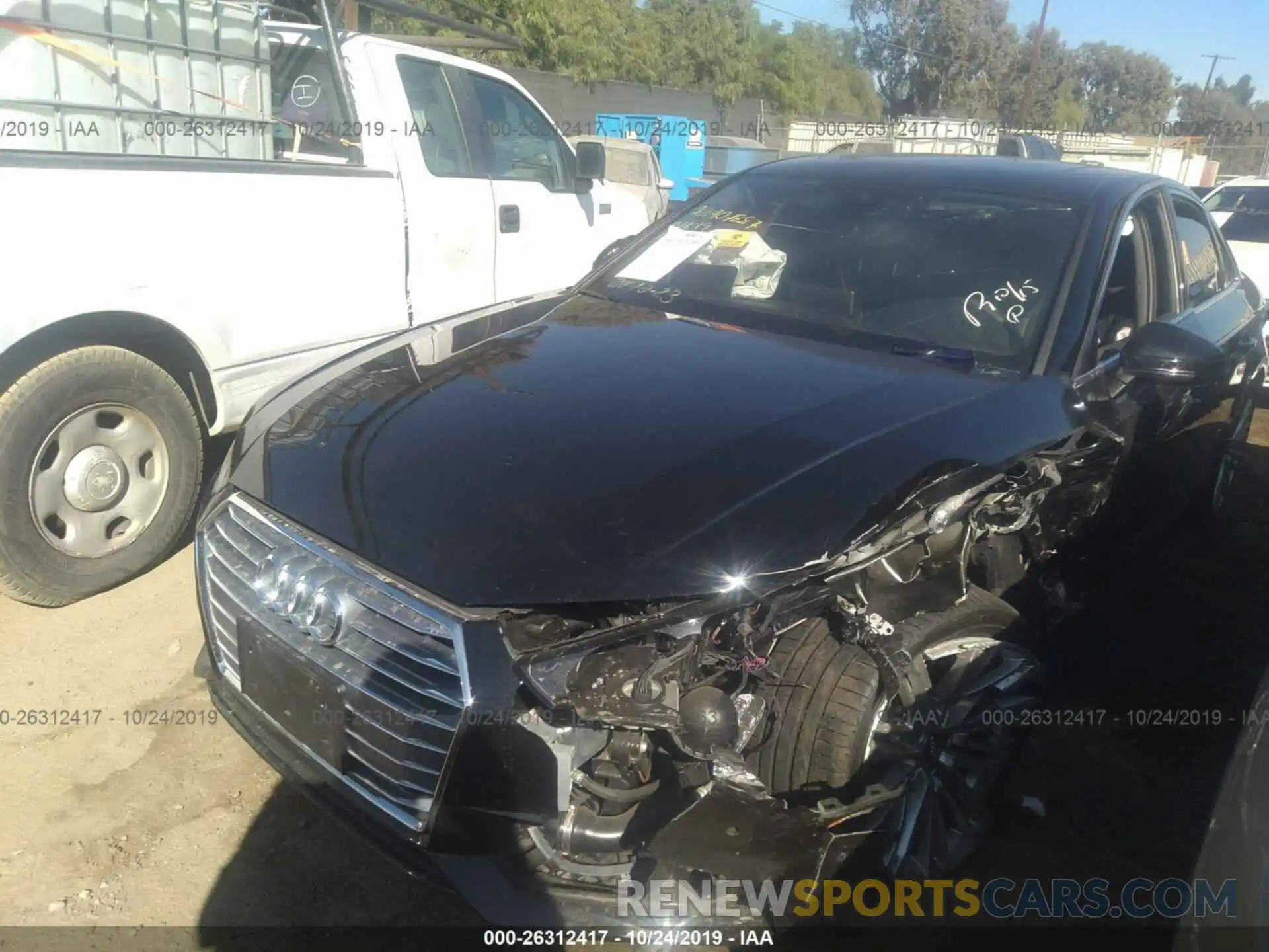 6 Photograph of a damaged car WAUHMAF47KA008940 AUDI A4 2019