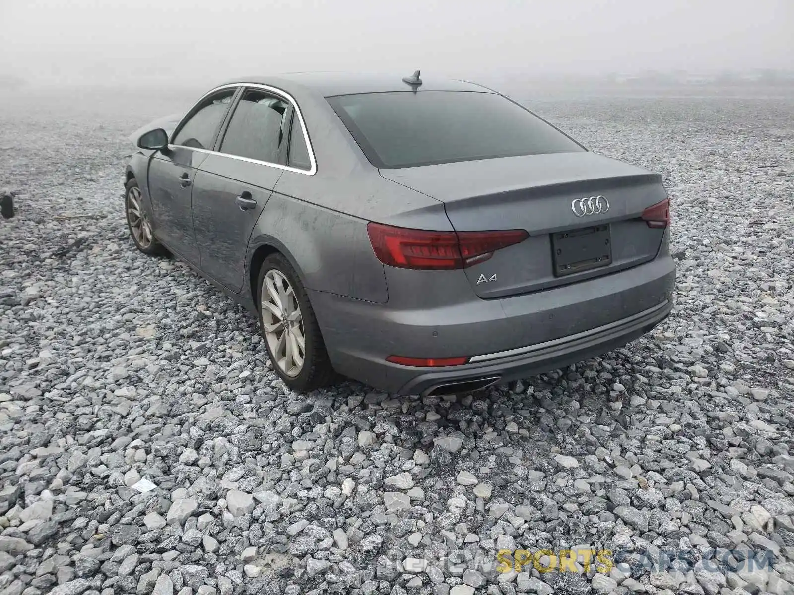 3 Photograph of a damaged car WAUHMAF47KA014656 AUDI A4 2019