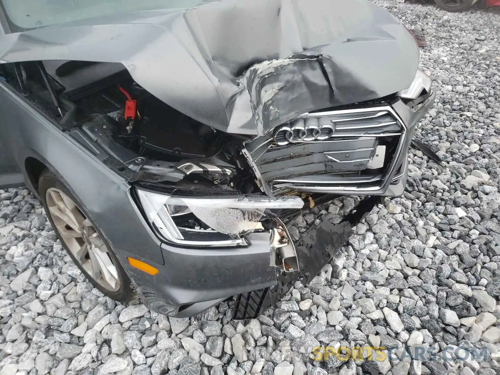 9 Photograph of a damaged car WAUHMAF47KA014656 AUDI A4 2019