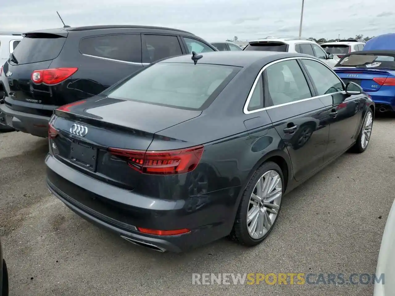 4 Photograph of a damaged car WAUHMAF47KN011572 AUDI A4 2019