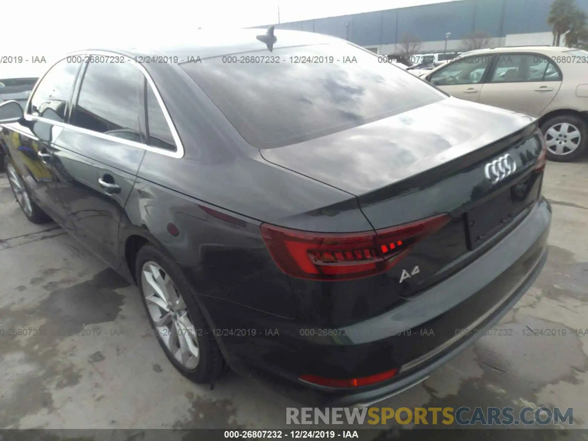 3 Photograph of a damaged car WAUHMAF49KN007278 AUDI A4 2019