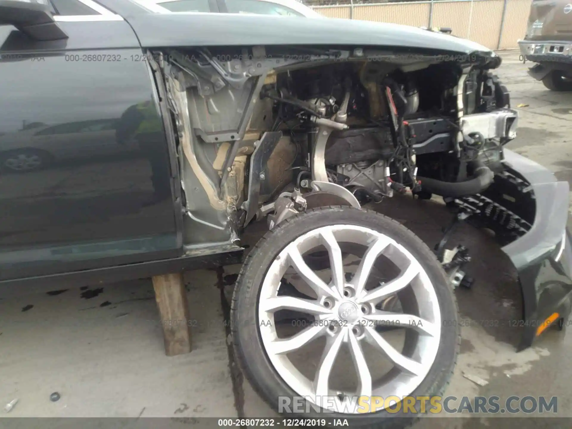 6 Photograph of a damaged car WAUHMAF49KN007278 AUDI A4 2019