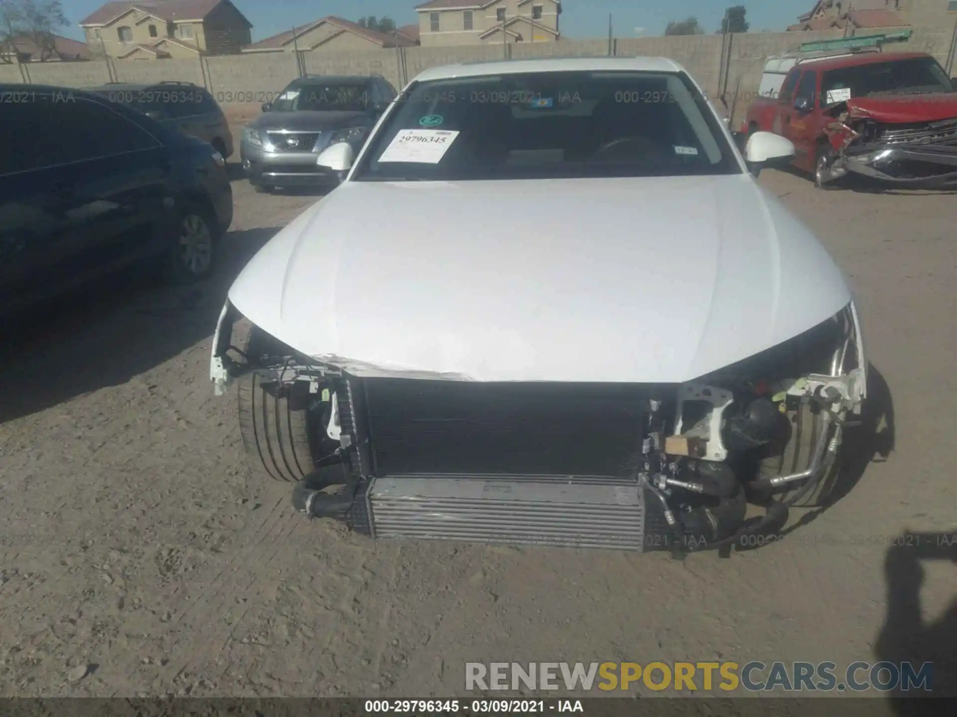 6 Photograph of a damaged car WAUHMAF49KN012075 AUDI A4 2019