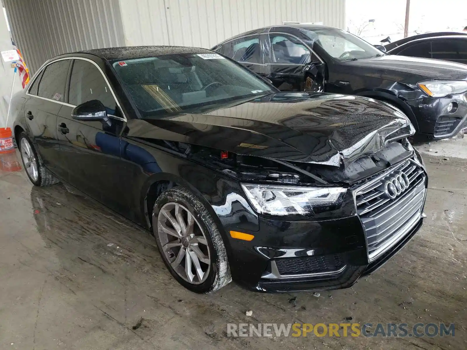 1 Photograph of a damaged car WAUHMAF4XKA033914 AUDI A4 2019