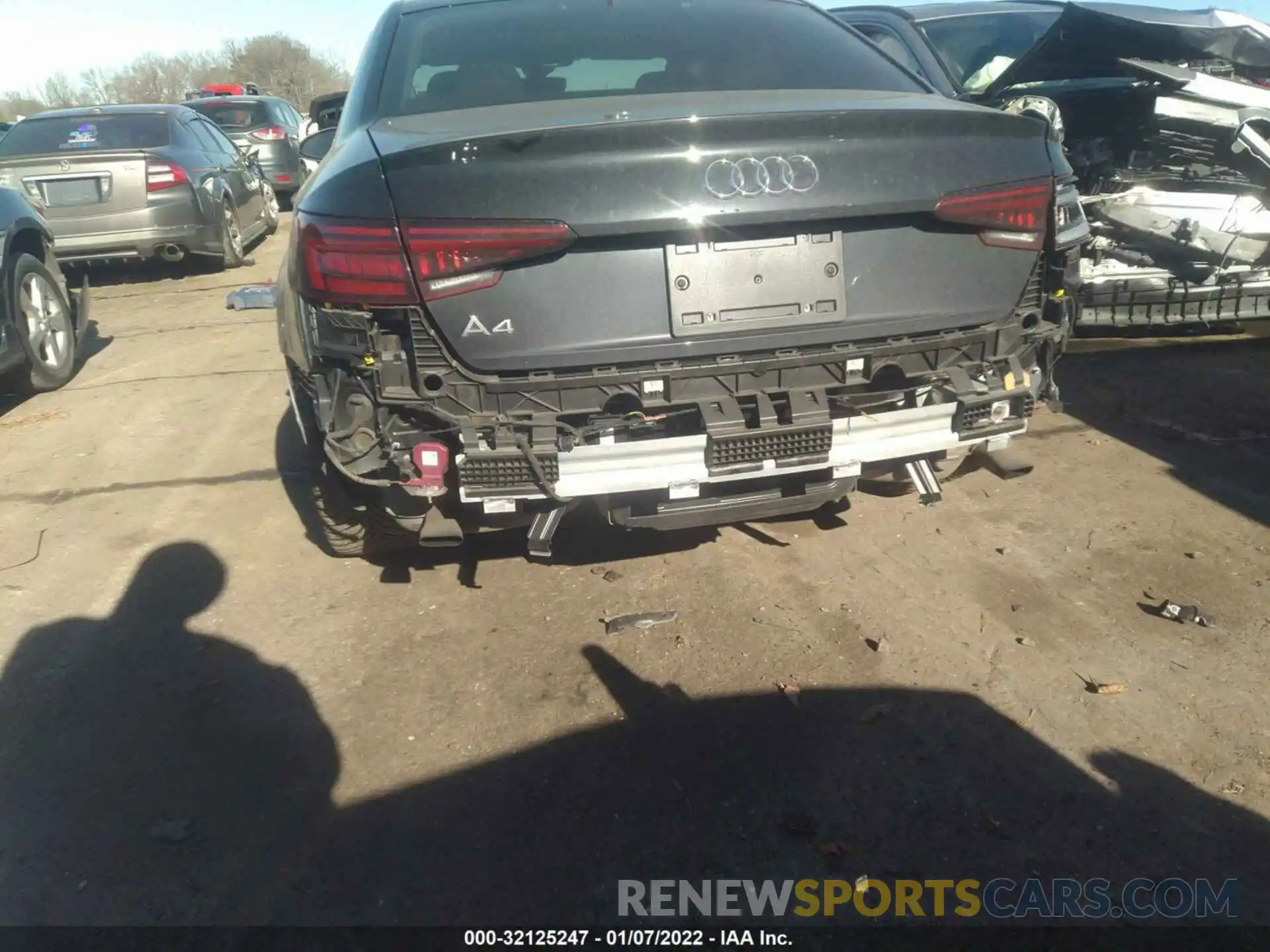 6 Photograph of a damaged car WAUHMAF4XKN002395 AUDI A4 2019