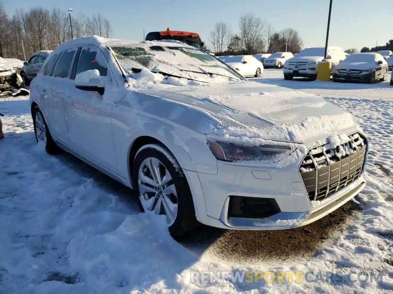 1 Photograph of a damaged car WA17NAF49LA038187 AUDI A4 2020