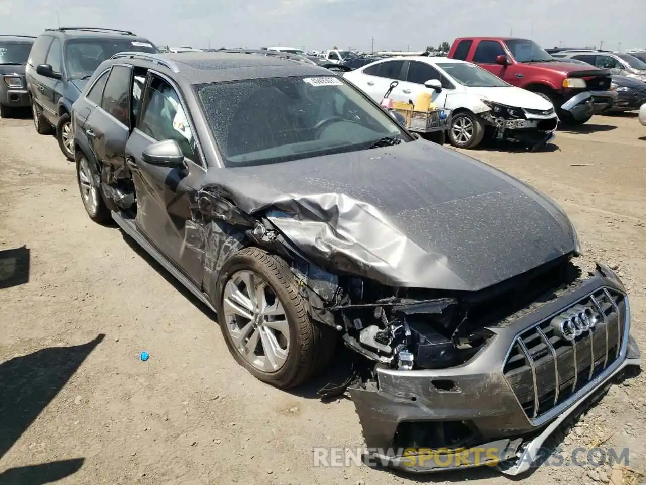 1 Photograph of a damaged car WA18NAF40LA036767 AUDI A4 2020