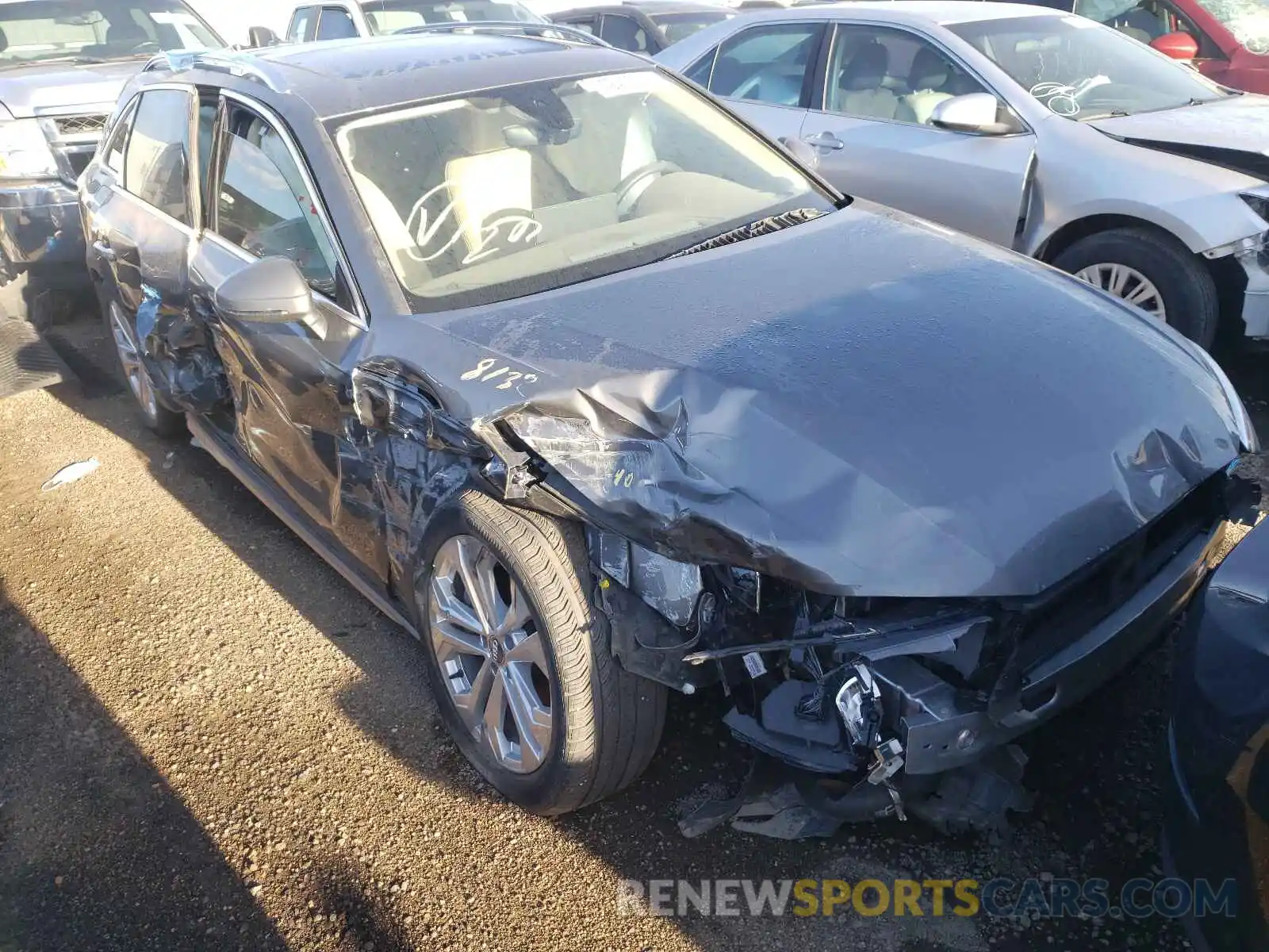 9 Photograph of a damaged car WA18NAF40LA036767 AUDI A4 2020