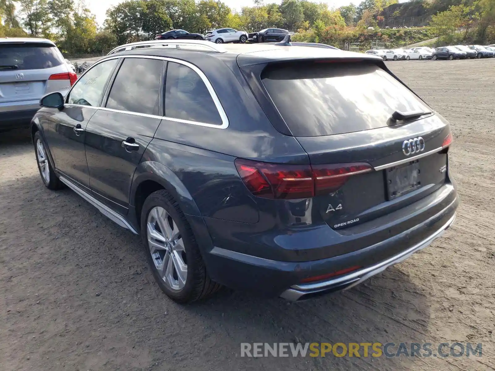 3 Photograph of a damaged car WA19NAF44LA036128 AUDI A4 2020