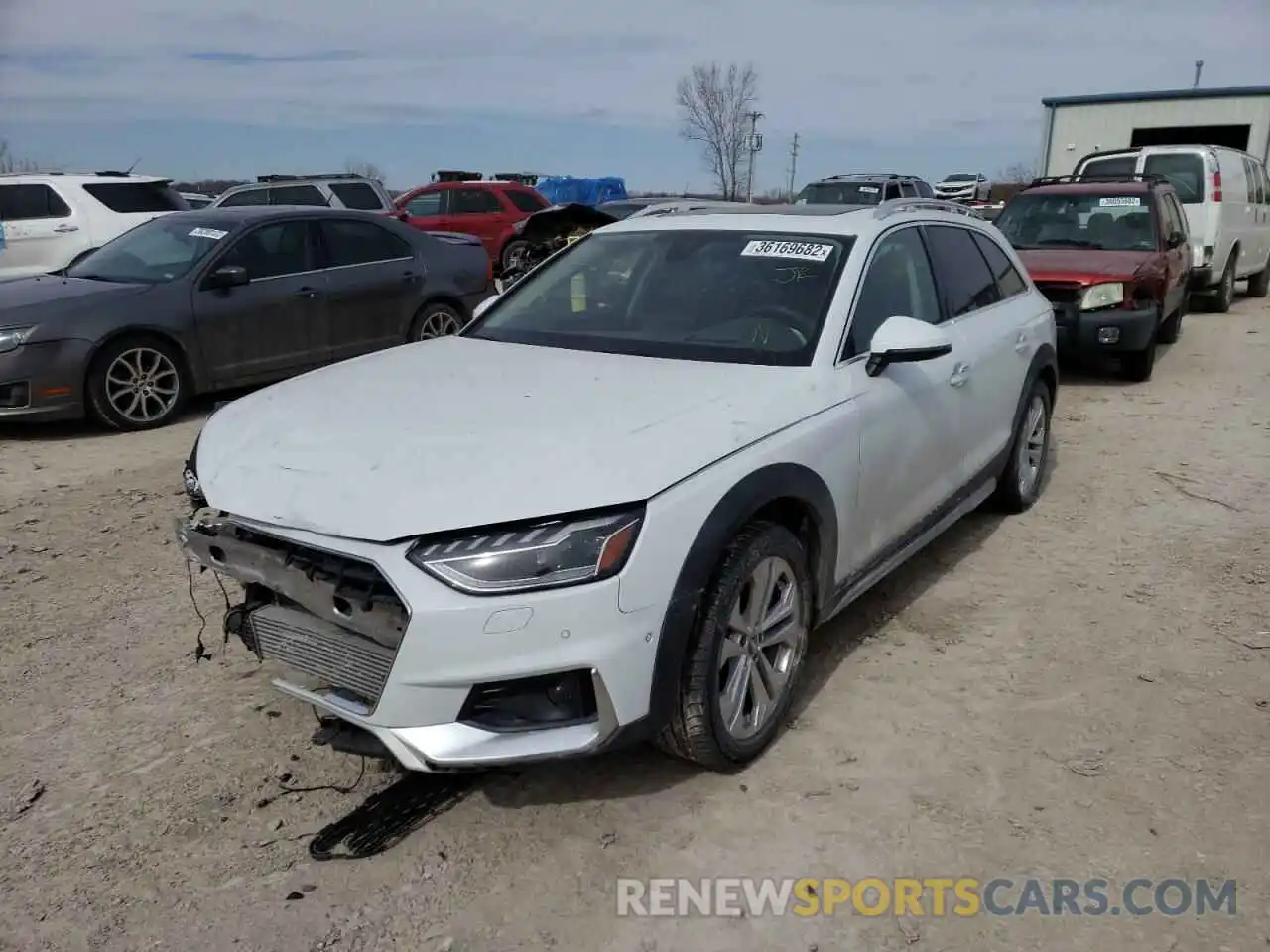 2 Photograph of a damaged car WA19NAF45LA060714 AUDI A4 2020