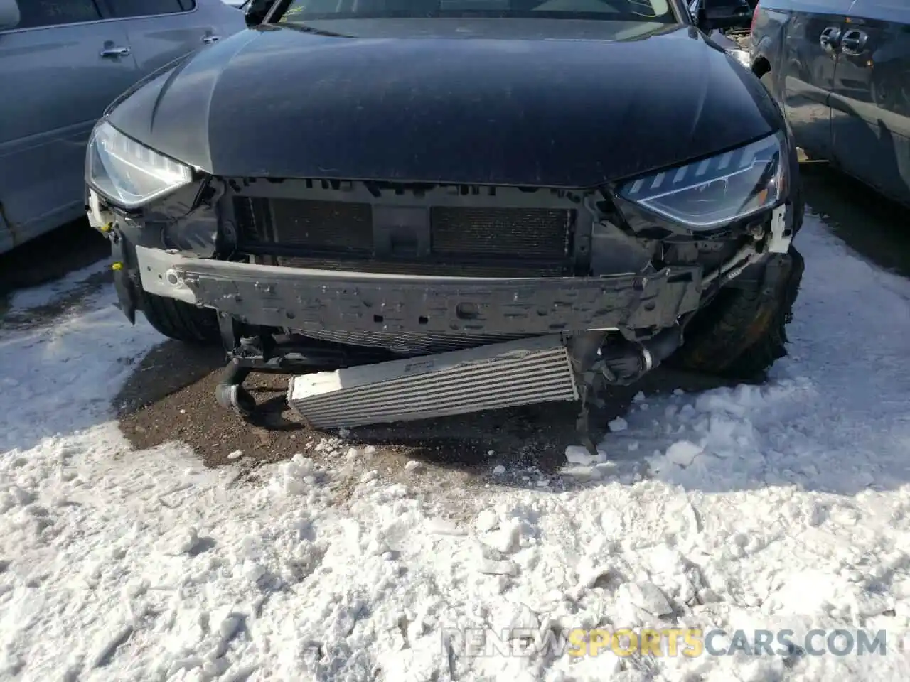 9 Photograph of a damaged car WAUANAF4XLN012666 AUDI A4 2020