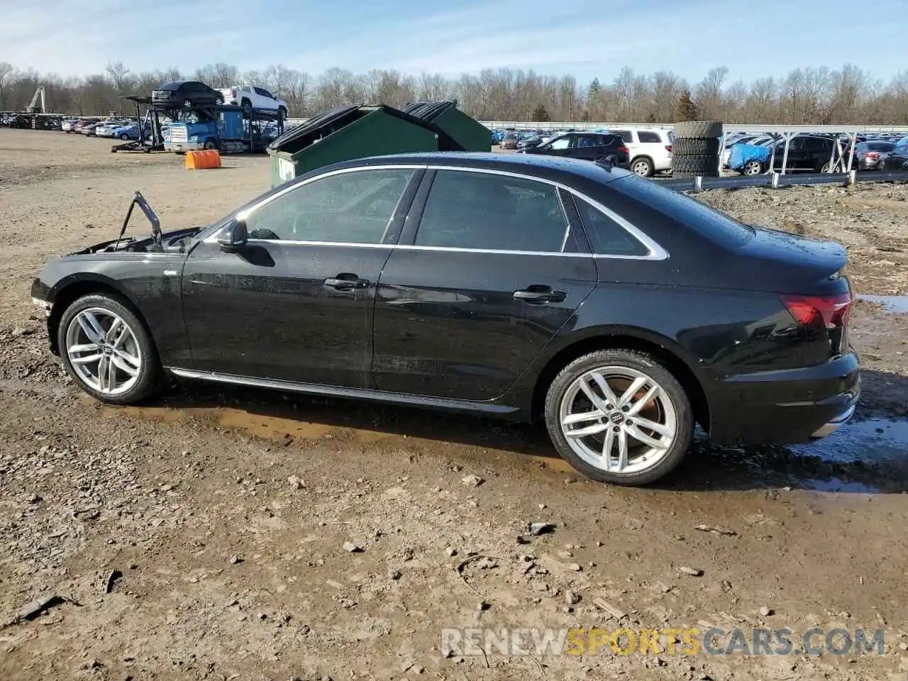 2 Photograph of a damaged car WAUDNAF40LN005996 AUDI A4 2020