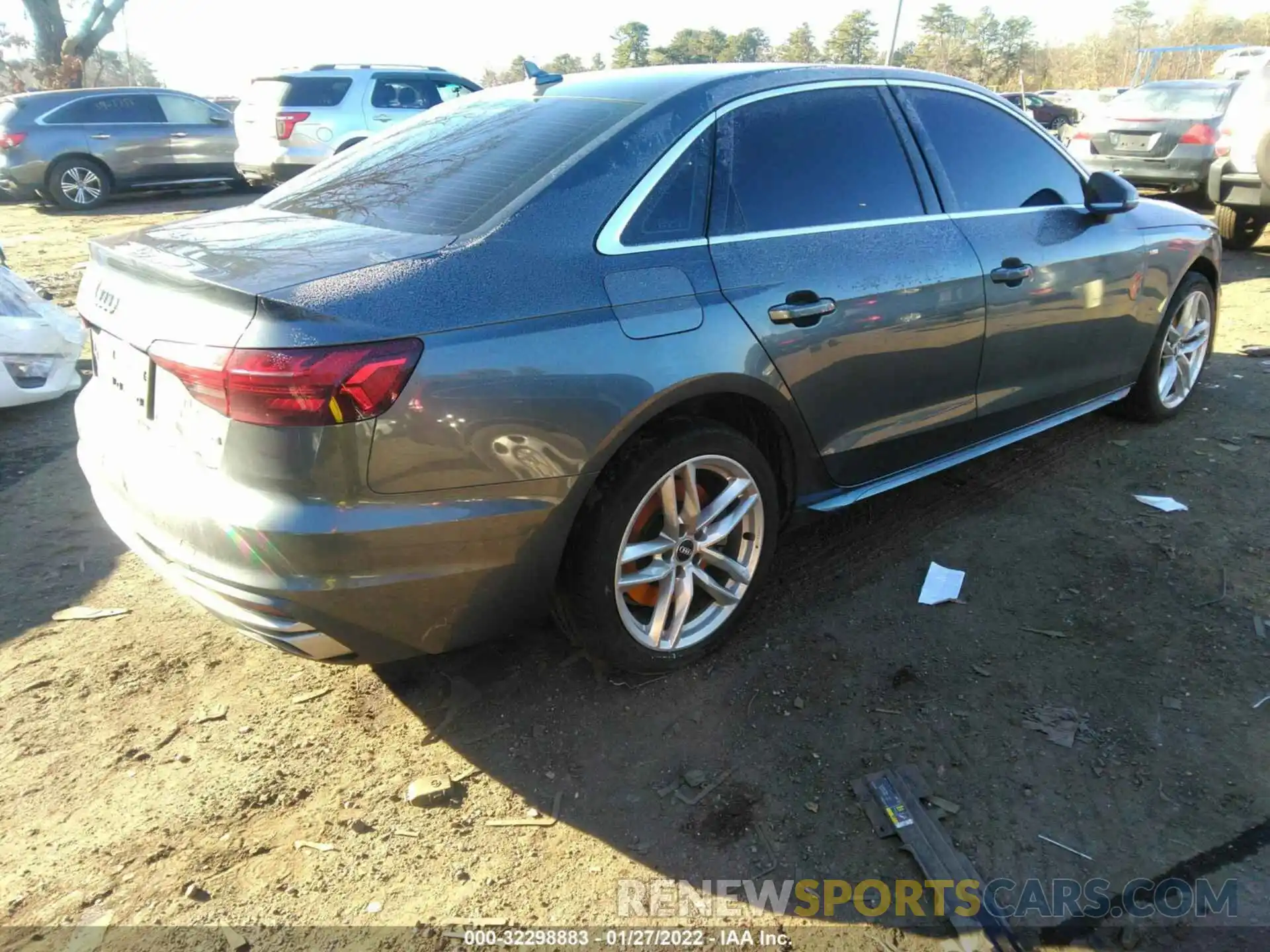 4 Photograph of a damaged car WAUDNAF41LN005439 AUDI A4 2020