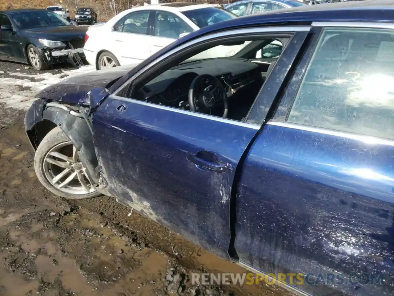 9 Photograph of a damaged car WAUDNAF42LN005708 AUDI A4 2020