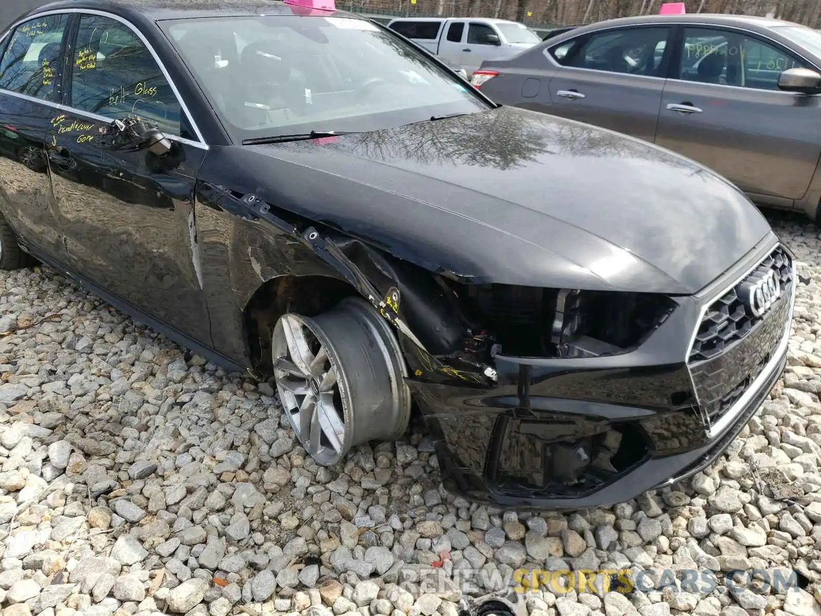 9 Photograph of a damaged car WAUDNAF44LN005970 AUDI A4 2020