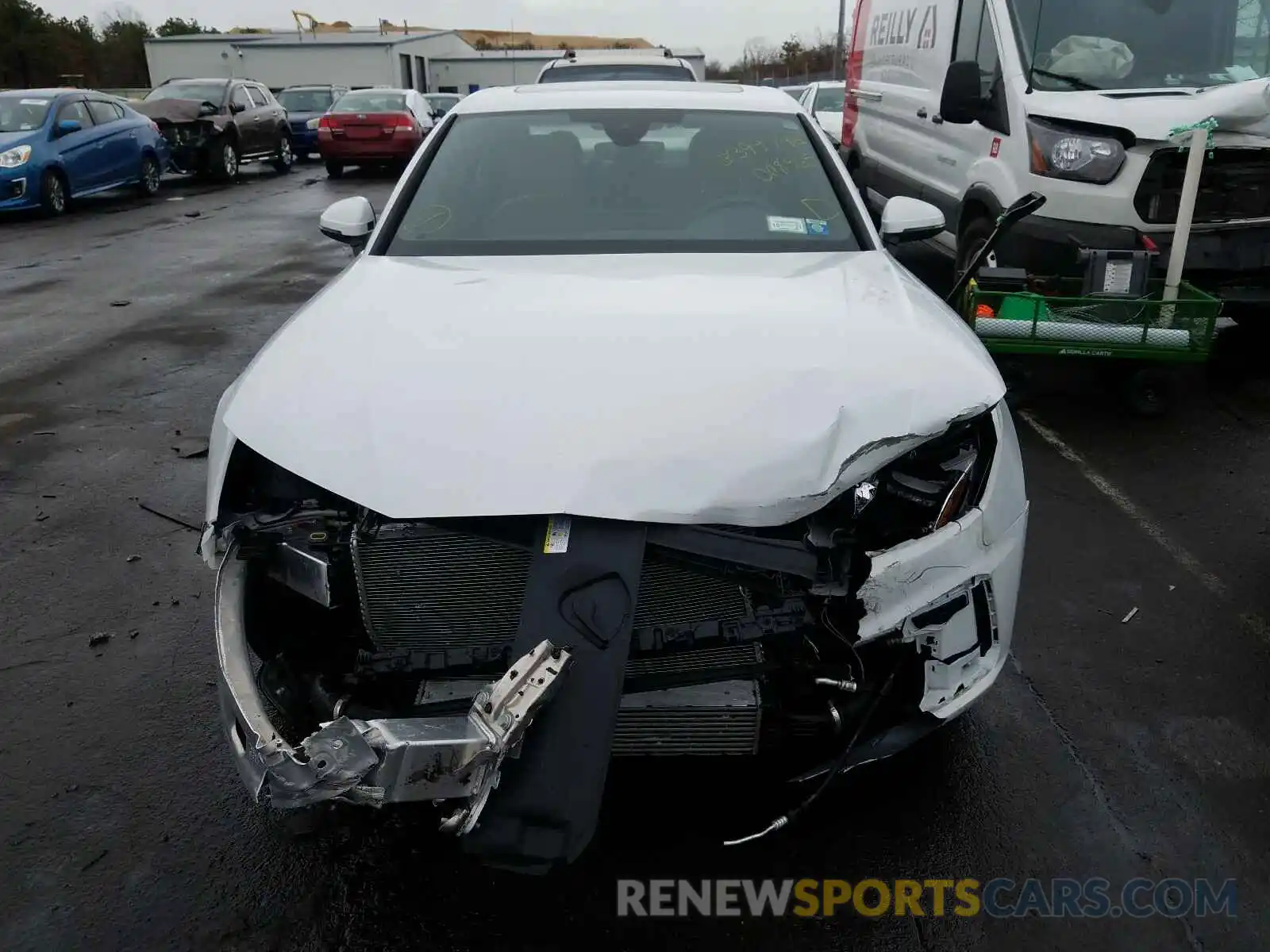 9 Photograph of a damaged car WAUDNAF44LN008965 AUDI A4 2020