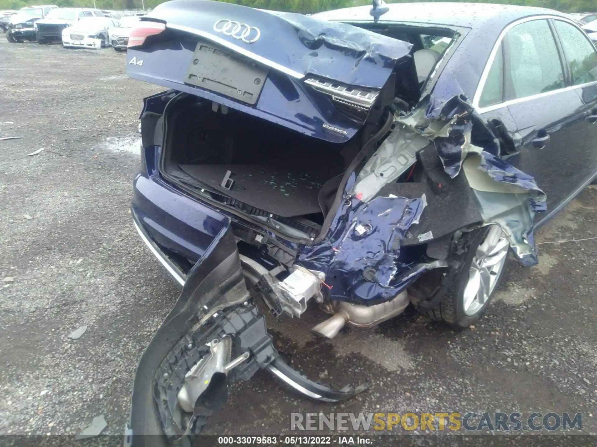 6 Photograph of a damaged car WAUDNAF45LA040007 AUDI A4 2020