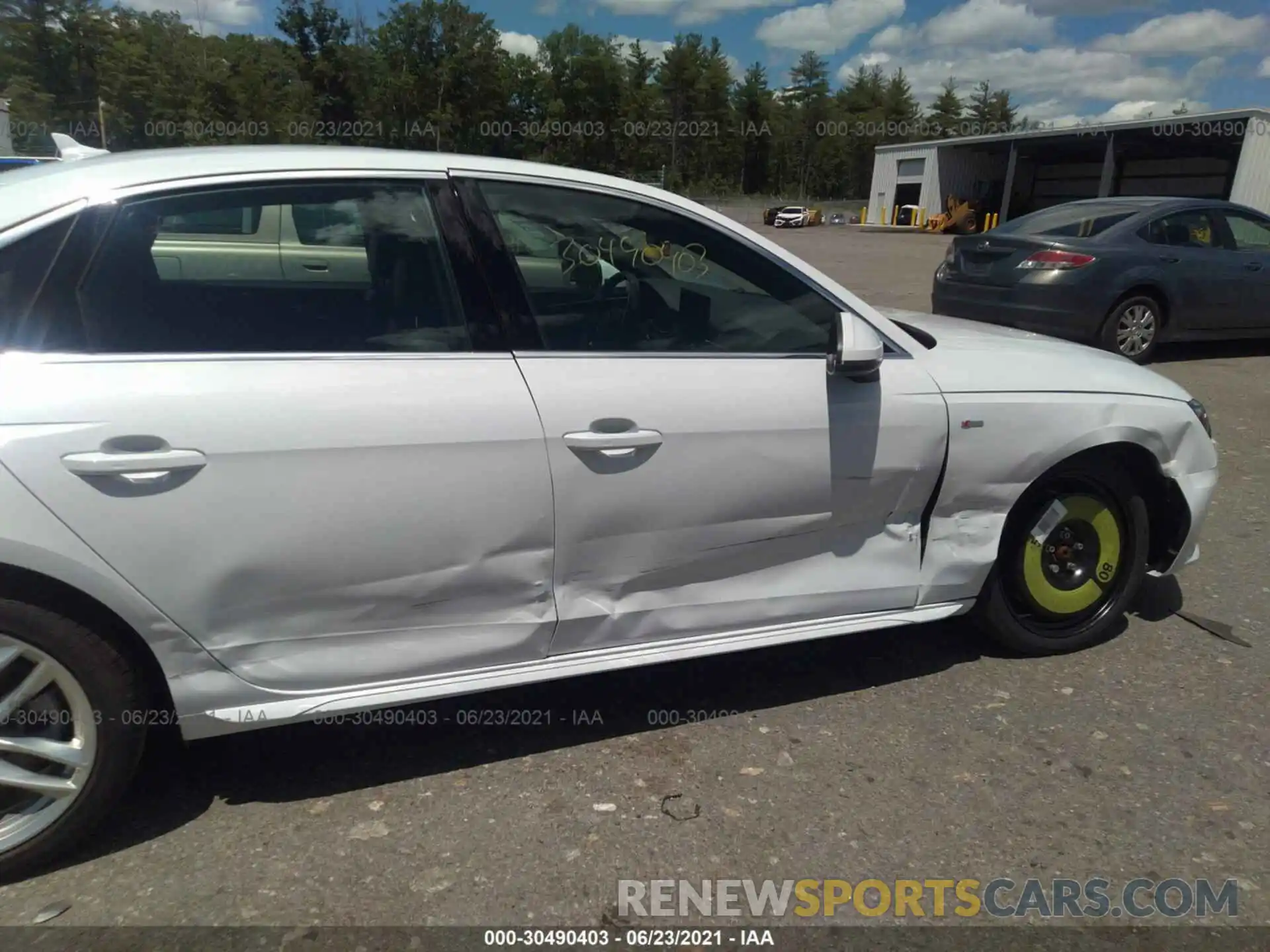 6 Photograph of a damaged car WAUDNAF47LN005767 AUDI A4 2020