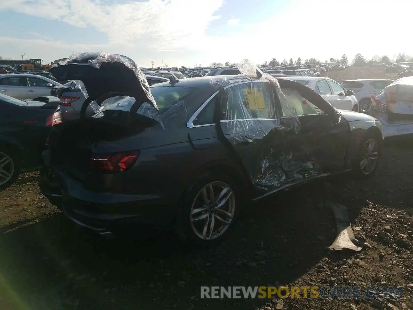 4 Photograph of a damaged car WAUDNAF48LA038123 AUDI A4 2020