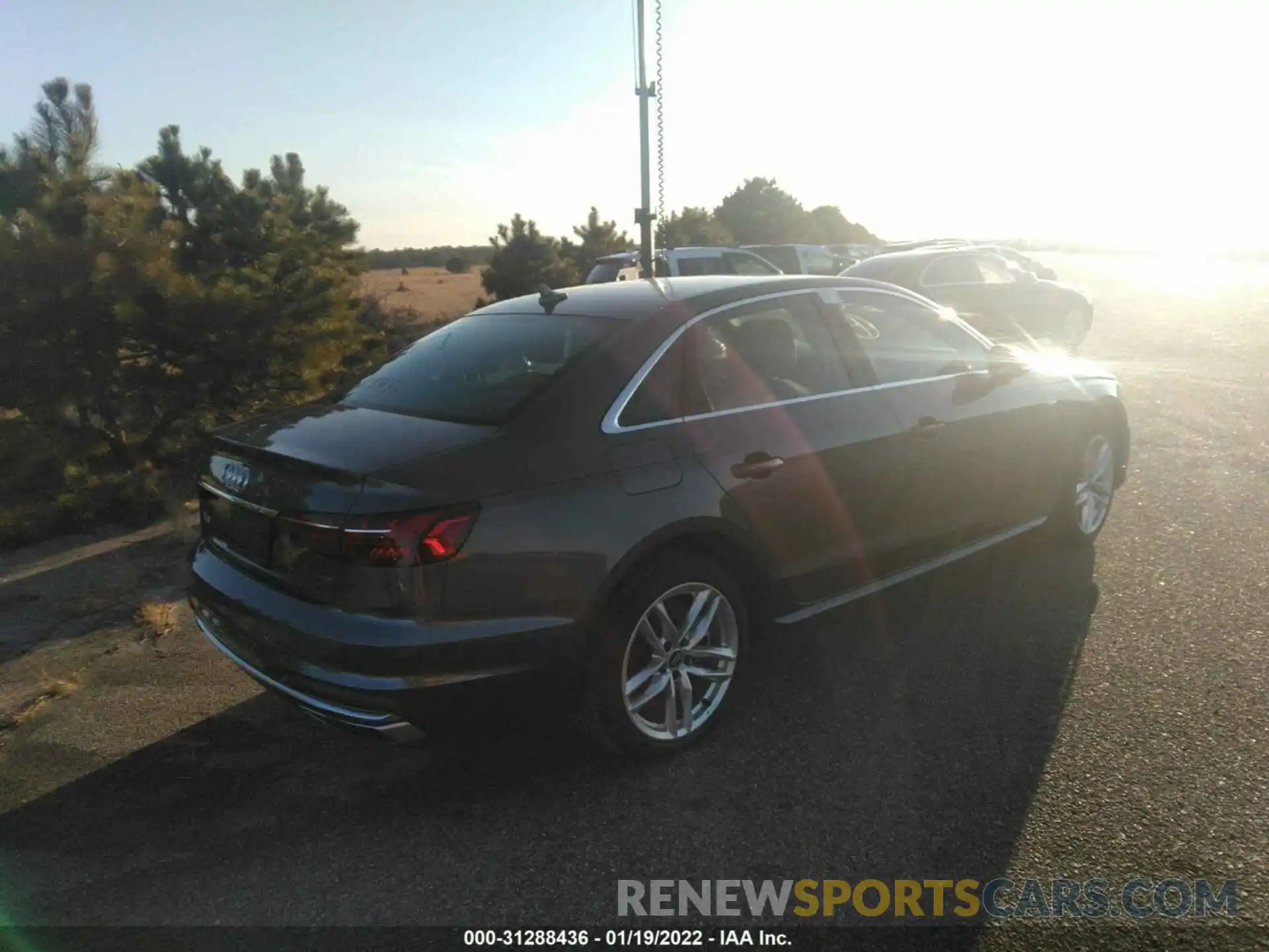 4 Photograph of a damaged car WAUDNAF48LA044777 AUDI A4 2020