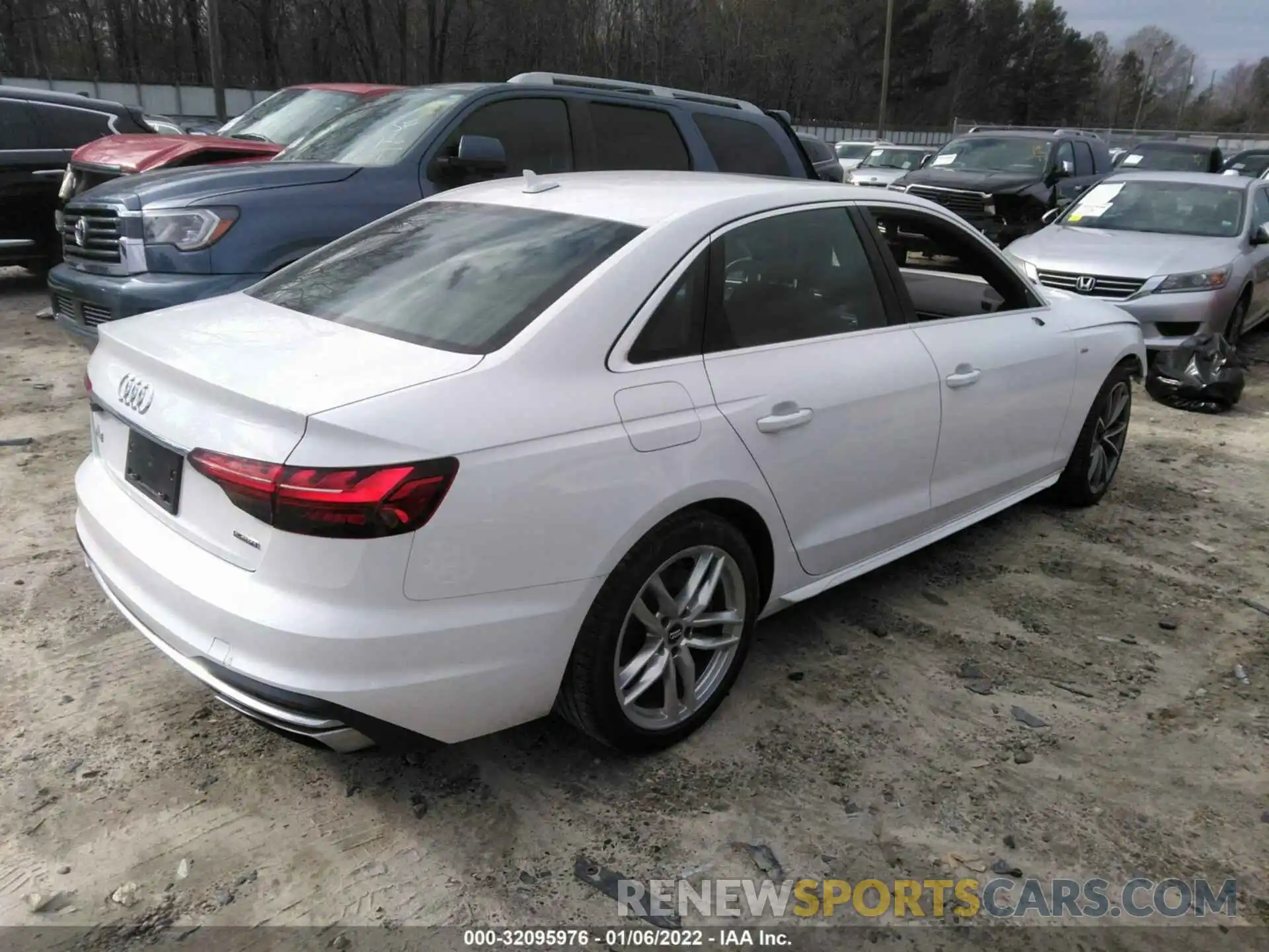 4 Photograph of a damaged car WAUDNAF48LA064382 AUDI A4 2020