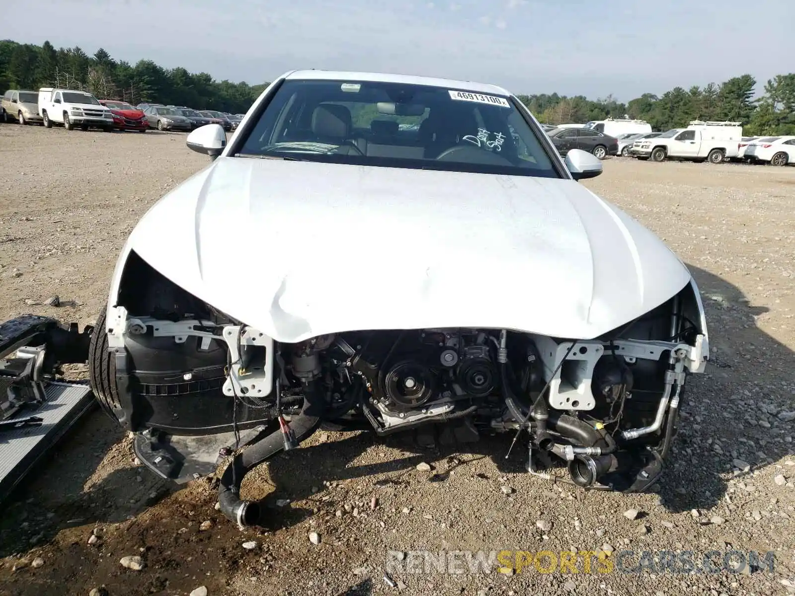 9 Photograph of a damaged car WAUDNAF48LN006295 AUDI A4 2020