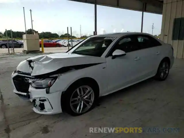 1 Photograph of a damaged car WAUENAF40LA062856 AUDI A4 2020