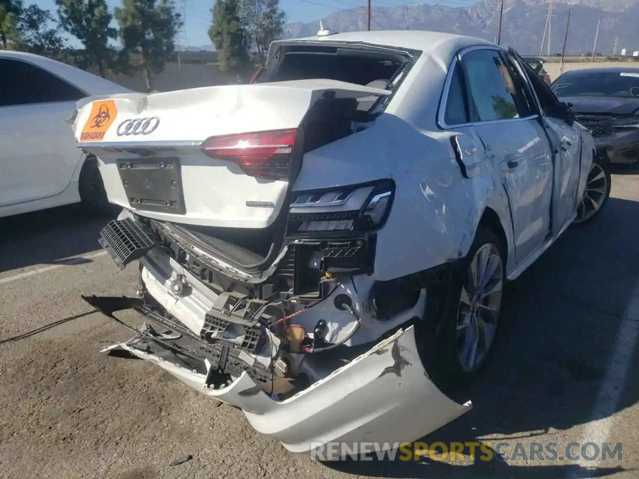 4 Photograph of a damaged car WAUENAF40LA067264 AUDI A4 2020